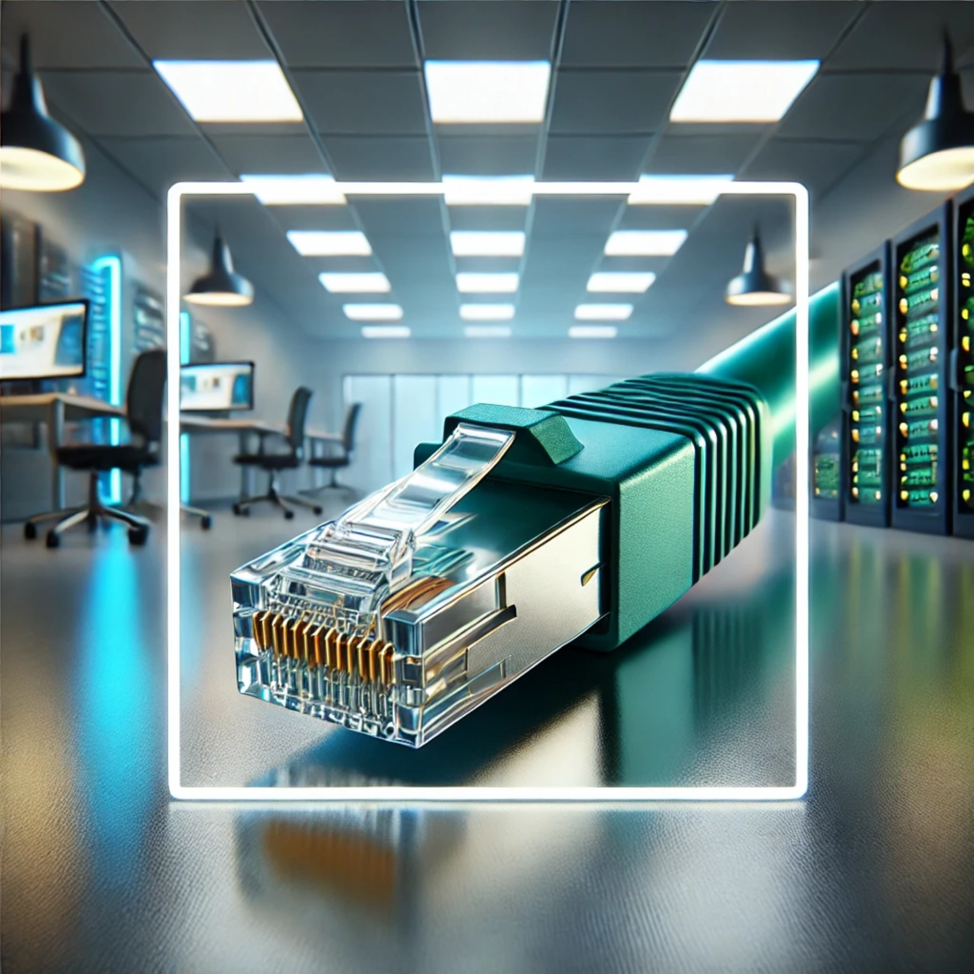 CAT7 Patch Kablo - 3 metre, Yeşil