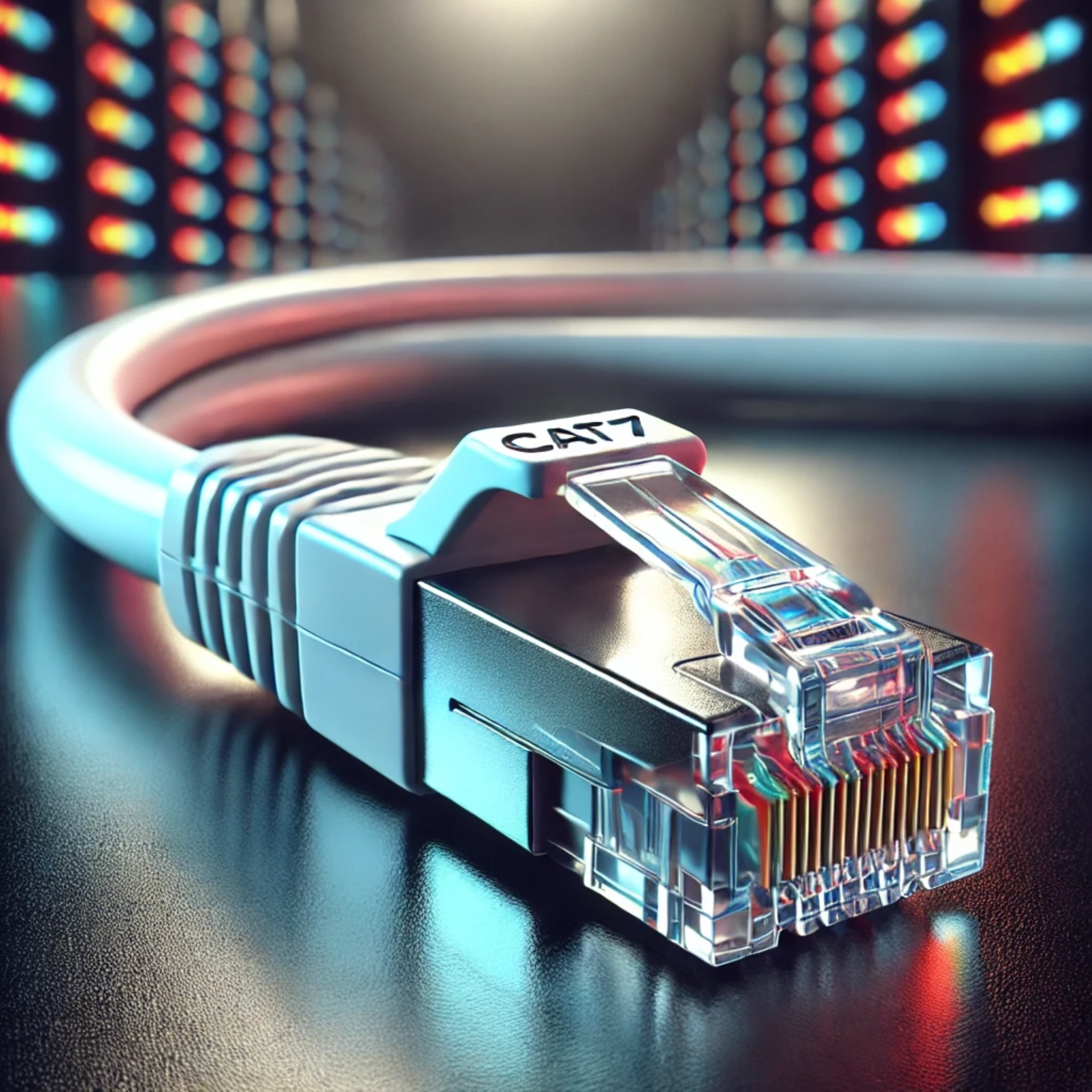 CAT7 Patch Kablo - 40 metre, Beyaz