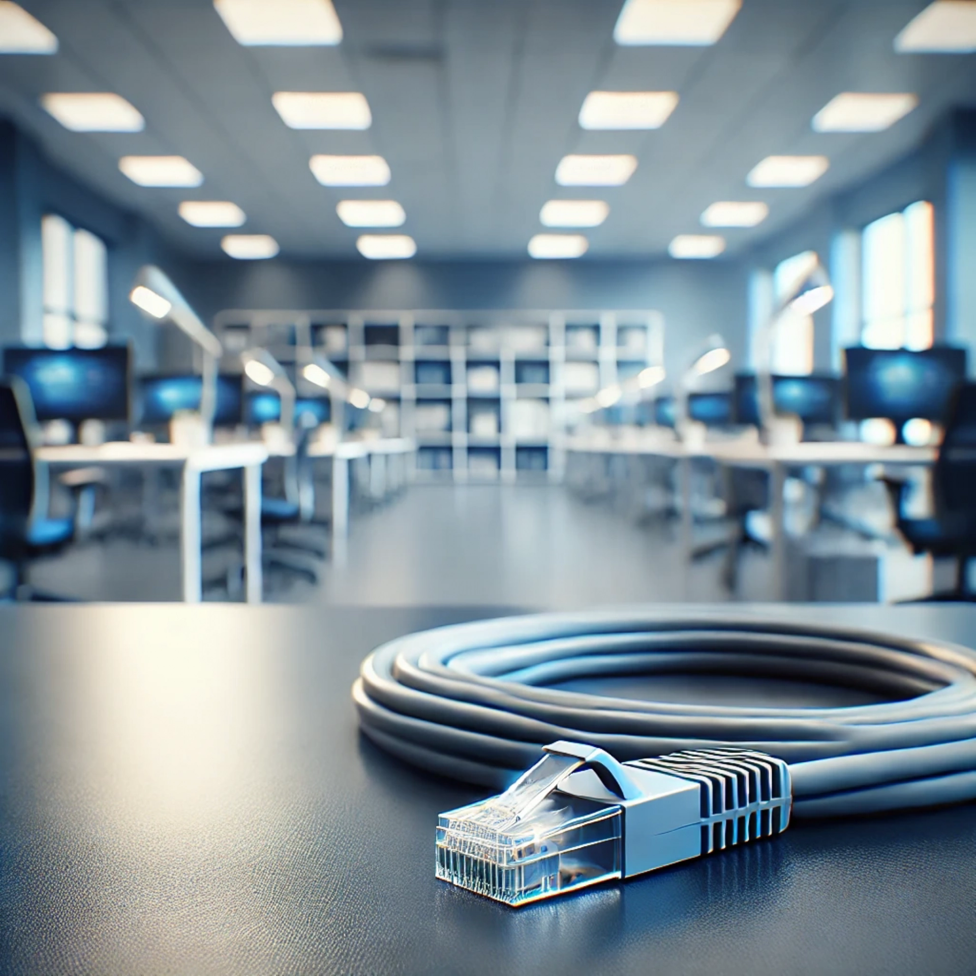 CAT6A S/UTP Patch Kablo - 40 metre, Gri