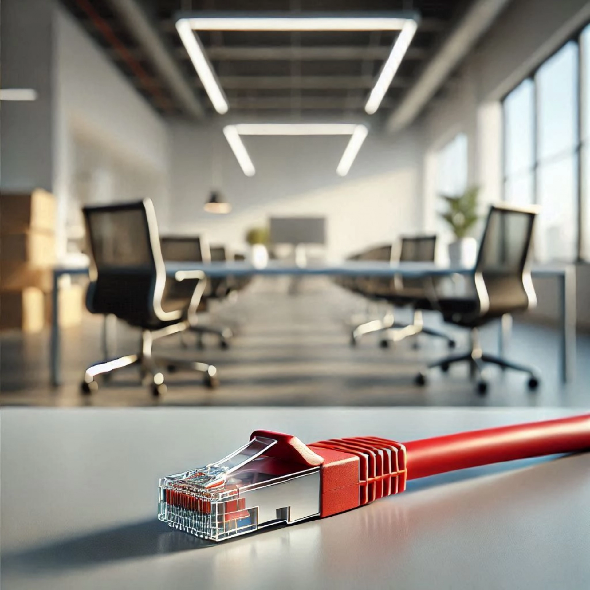 CAT6A S/UTP Patch Kablo - 40 metre, Kırmızı