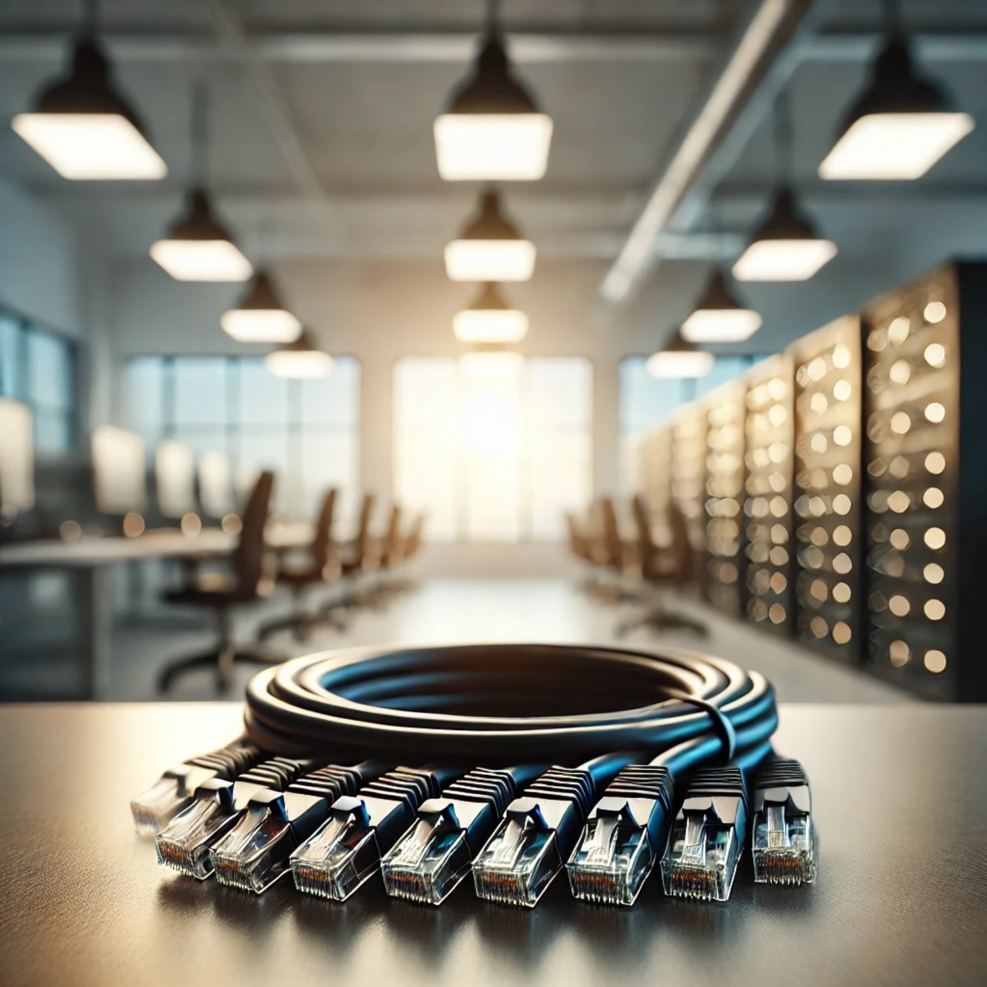 CAT6A S/UTP Patch Kablo - 40 metre, Siyah