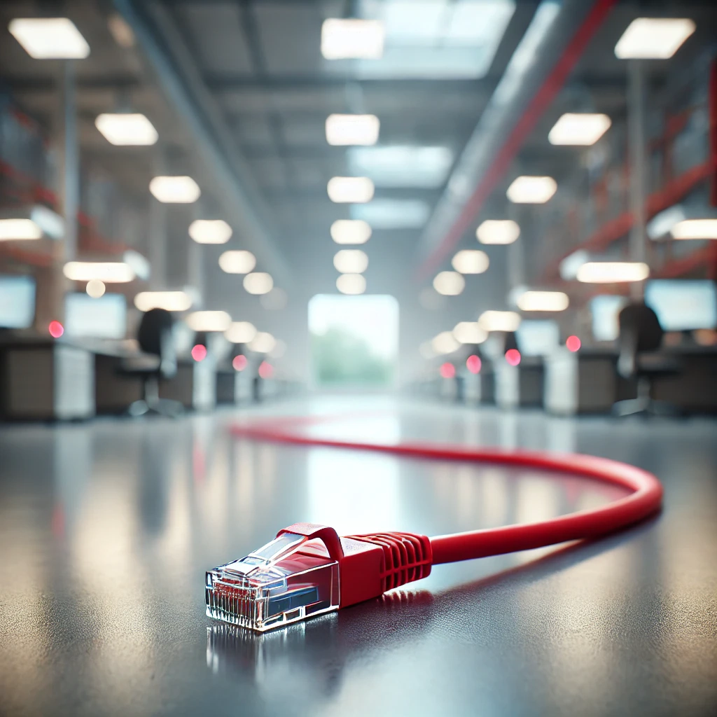 CAT6 Patch Kablo, 5 metre, Kırmızı