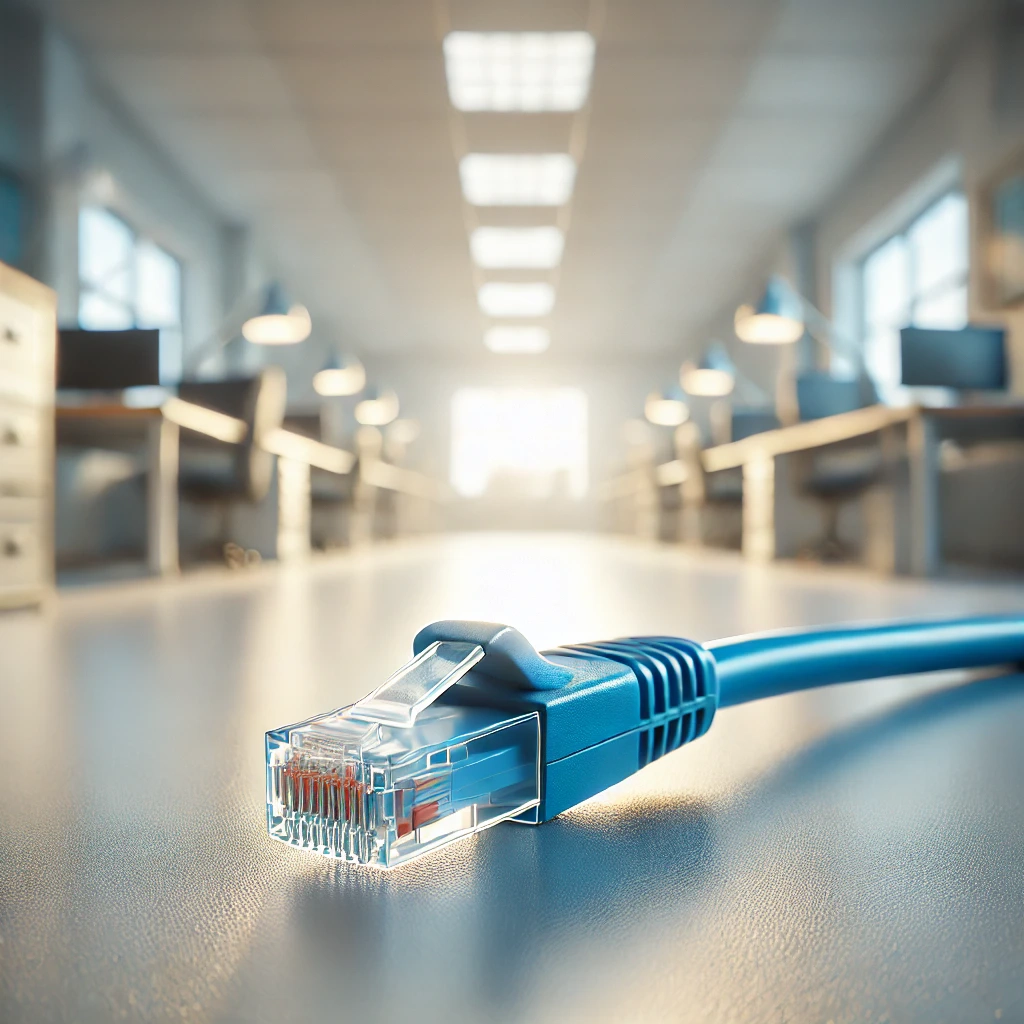 CAT6 Patch Kablo, 50cm, Mavi