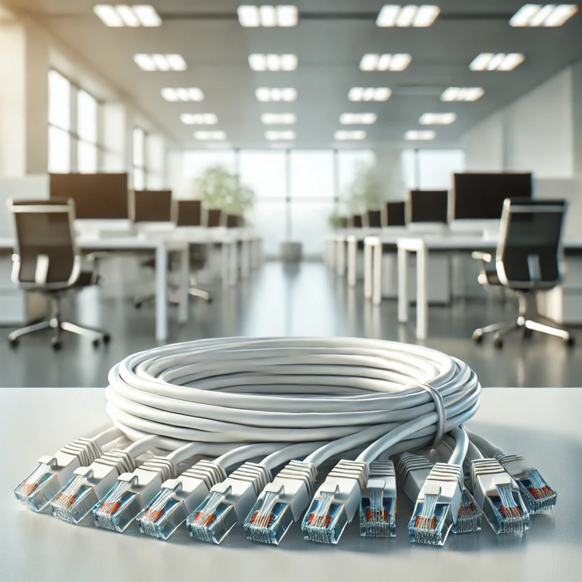 CAT6A U/UTP Patch Kablo - 50cm, Beyaz