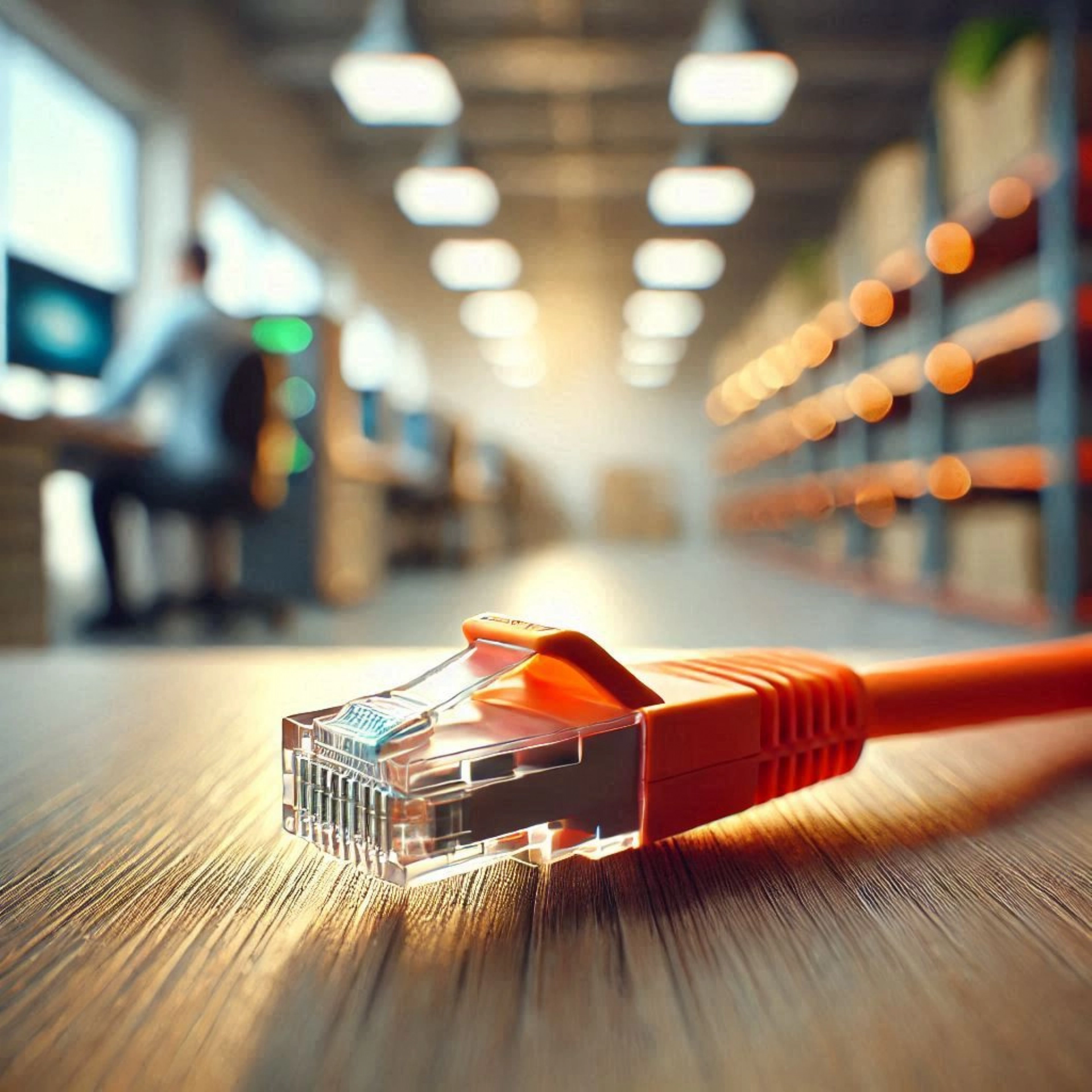 CAT6A U/FTP Patch Kablo - 50cm, Turuncu