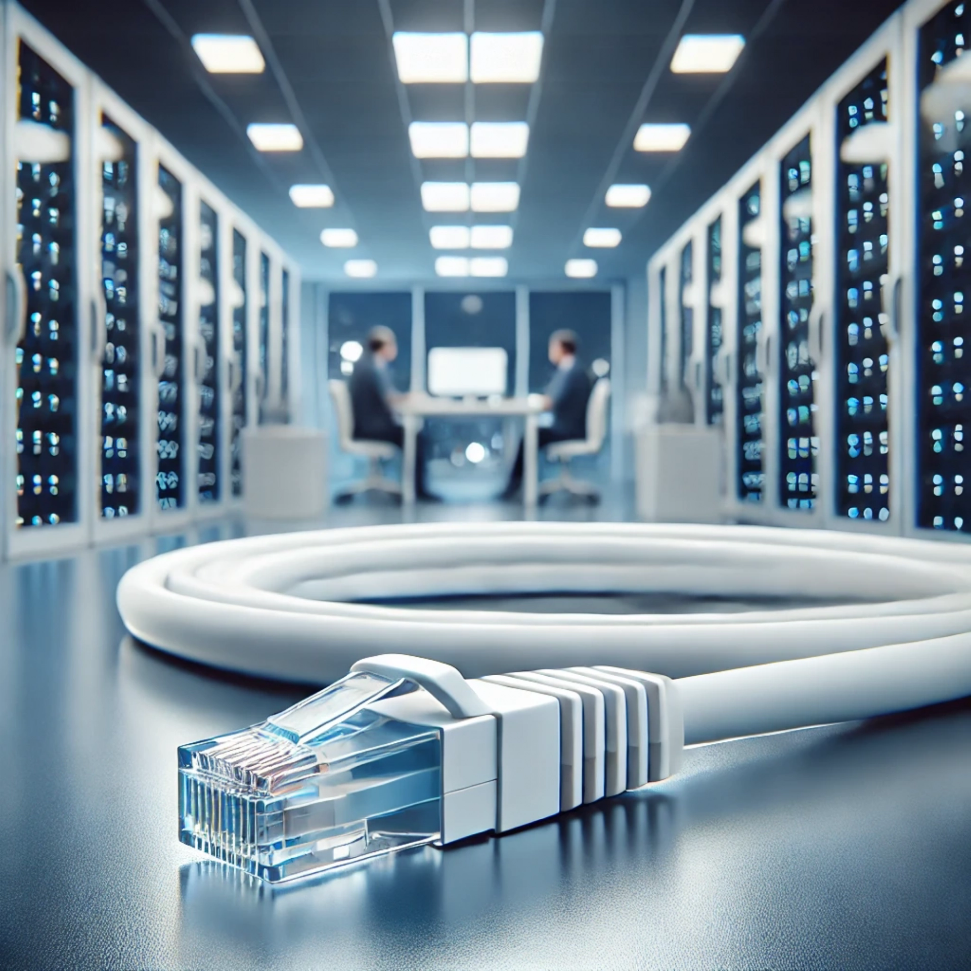 CAT6A U/FTP Patch Kablo - 50 metre, Beyaz