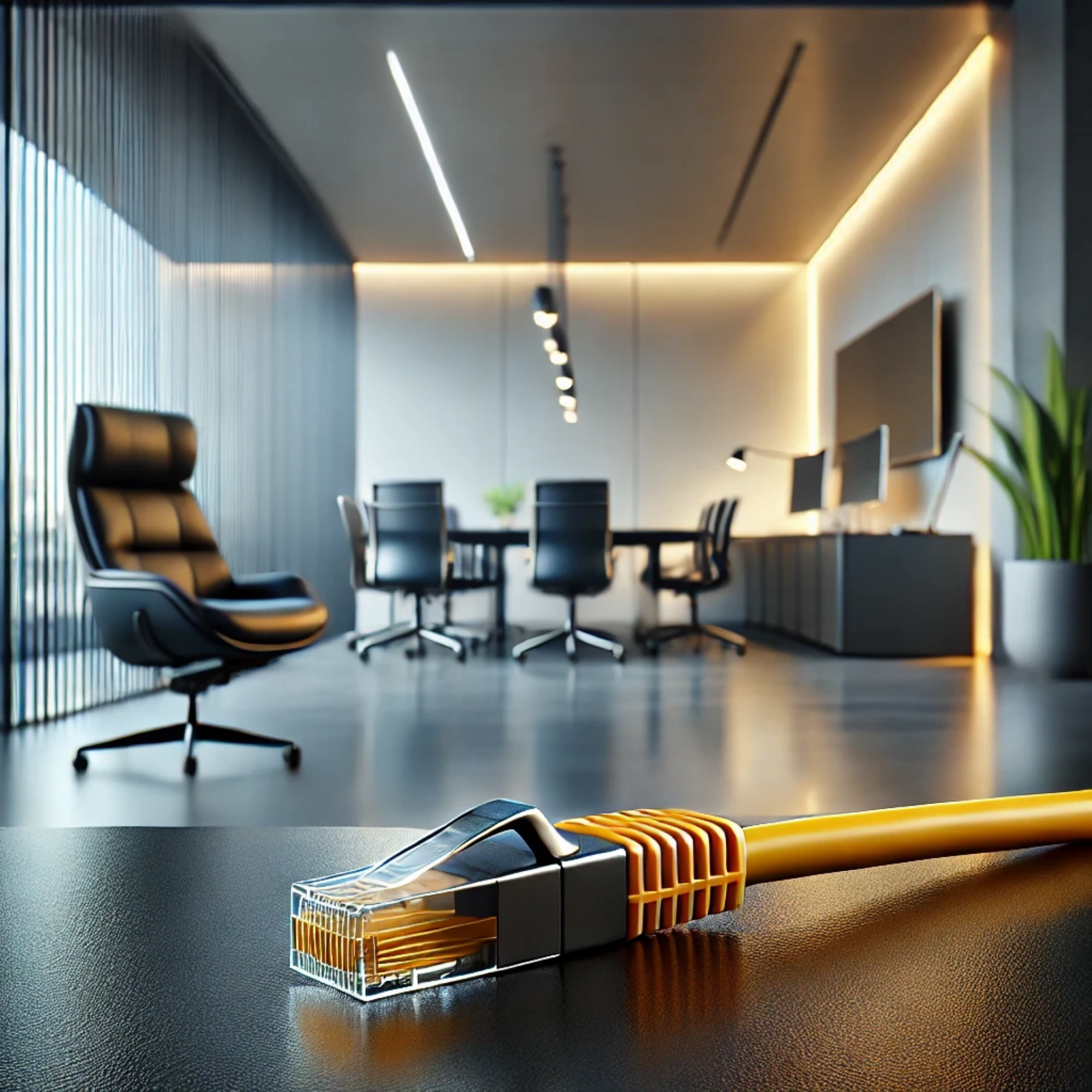 CAT6A F/UTP Patch Kablo - 50 metre, Sarı