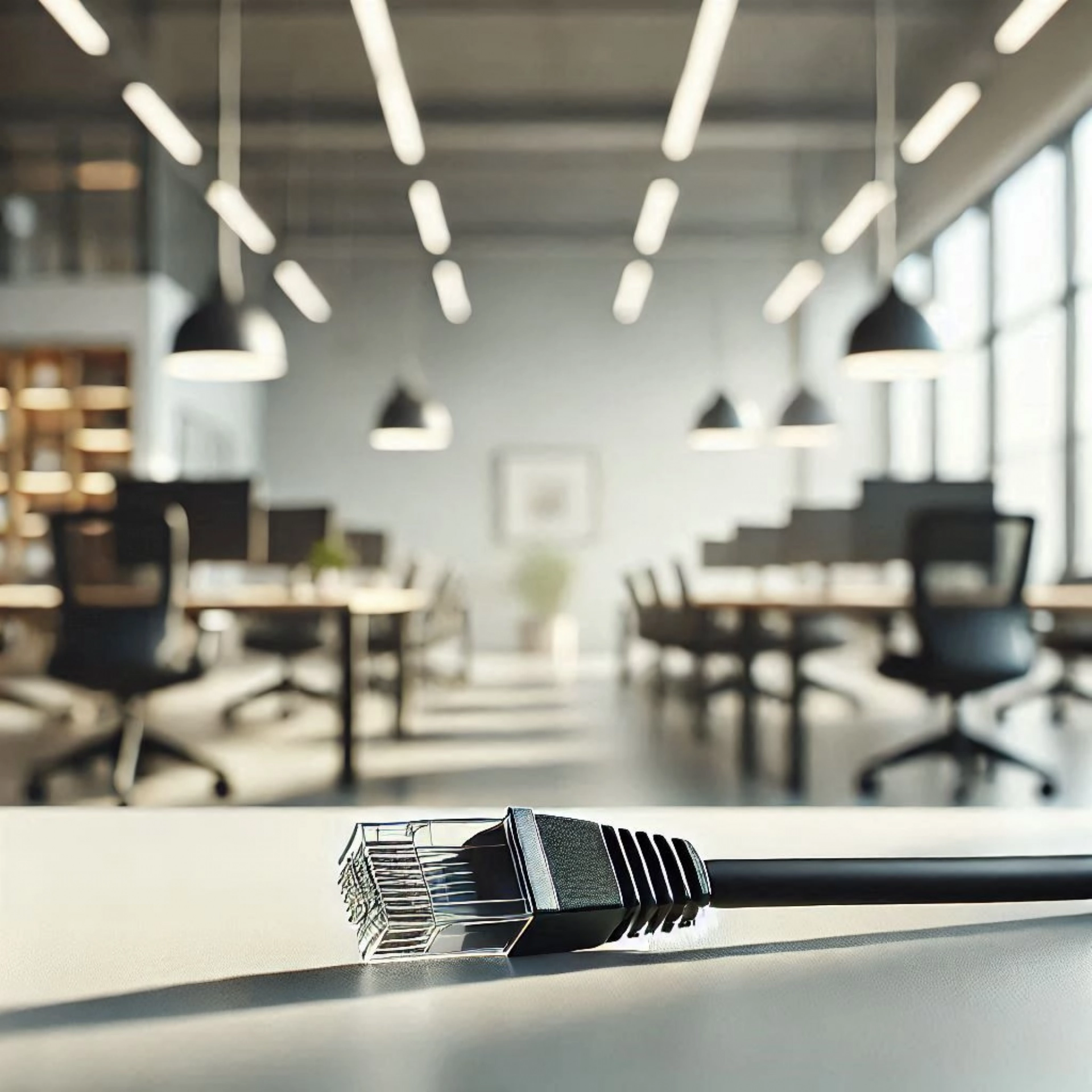 CAT6A U/UTP Patch Kablo - 50 metre, Siyah