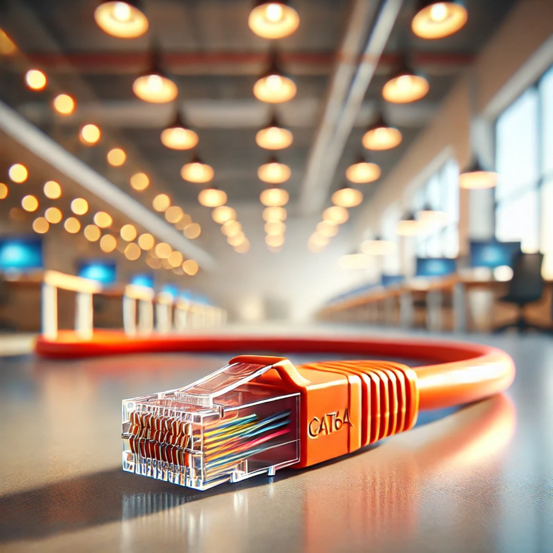 CAT6A S/UTP Patch Kablo - 50 metre, Turuncu