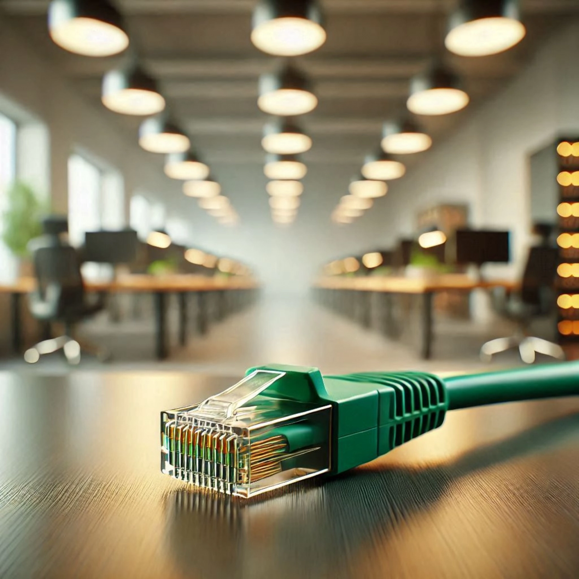 CAT7 Patch Kablo - 50 metre, Yeşil