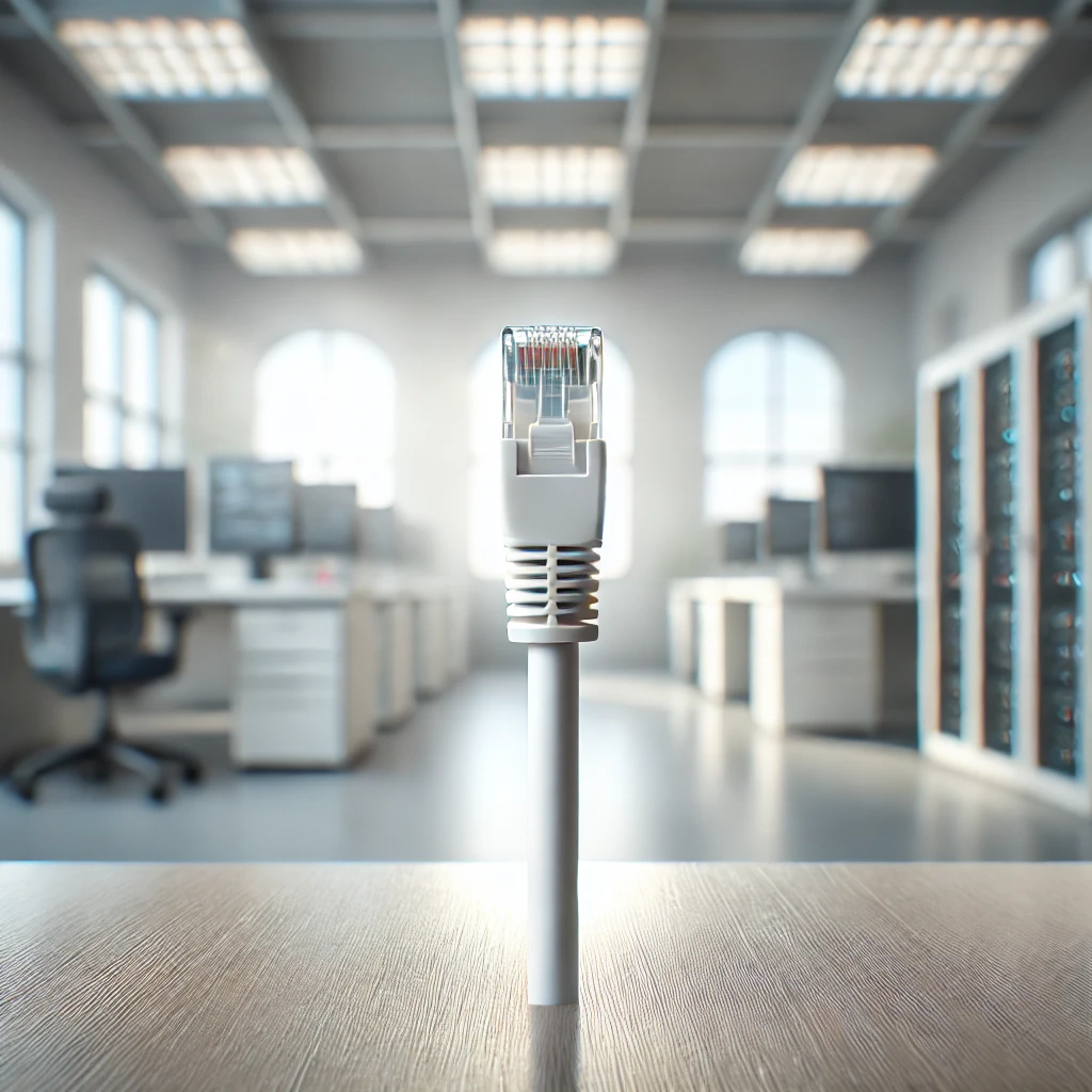 CAT6 Patch Kablo, 5 metre, Beyaz