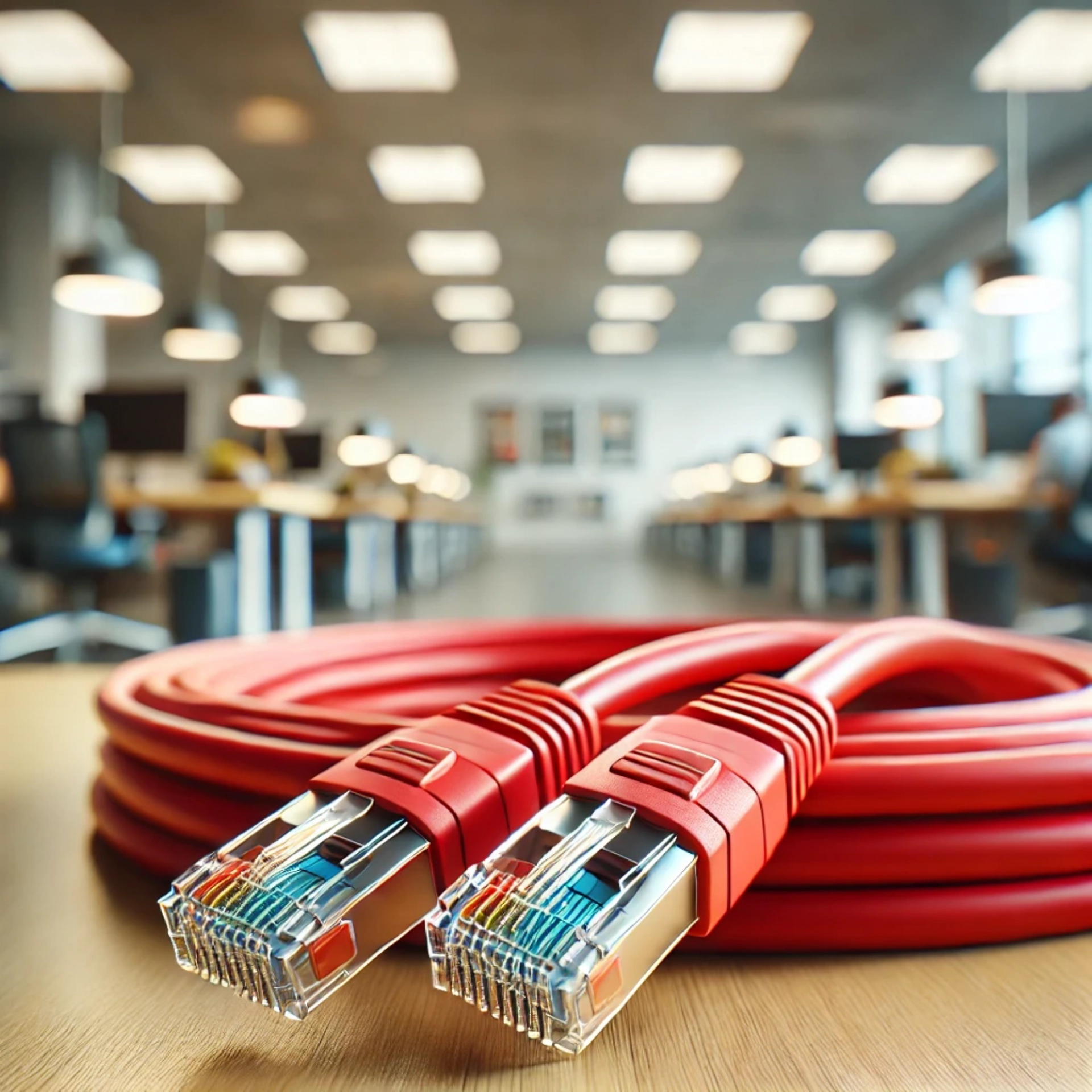 CAT6A S/FTP Patch Kablo - 5 metre, Kırmızı