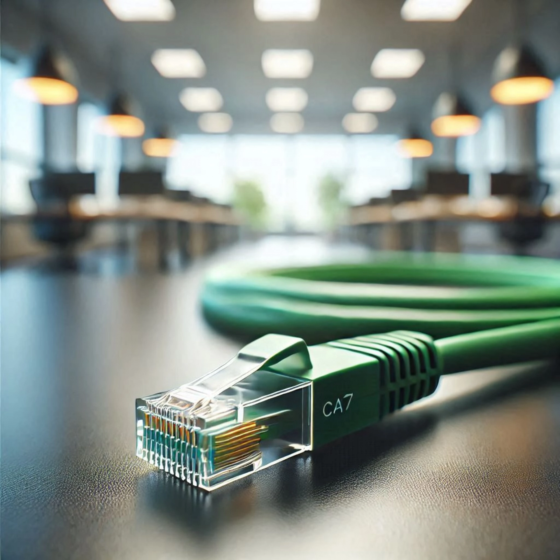 CAT7 Patch Kablo - 5 metre, Yeşil