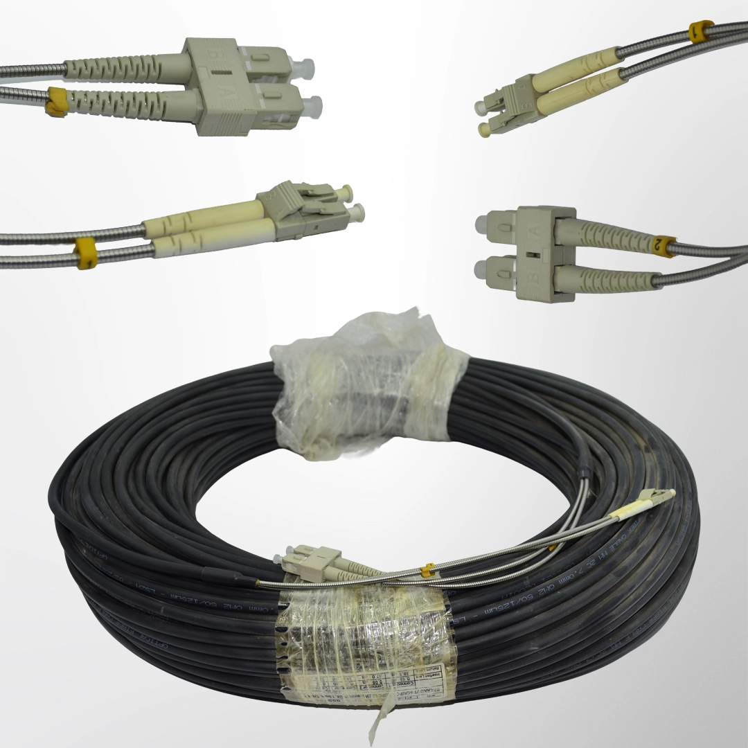 Breakout SC/APC-LC/UPC Single Mode Fiber Patch Cord
