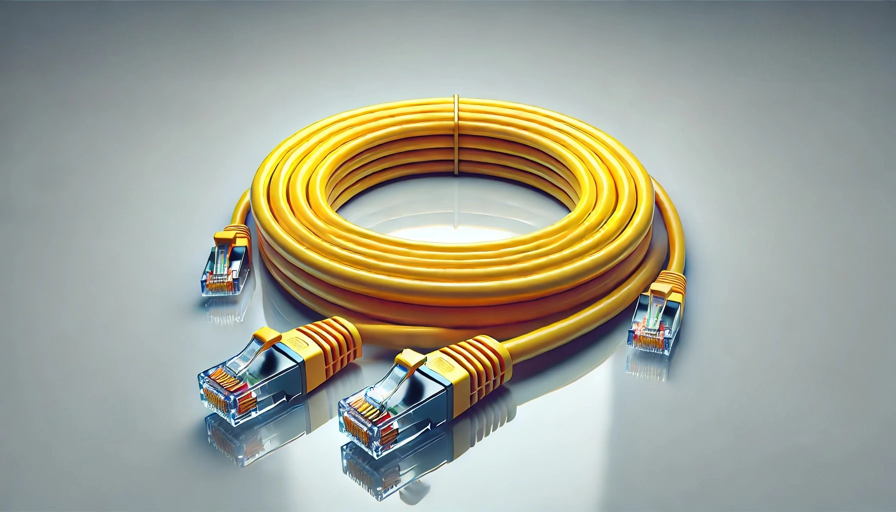 CAT6 Patch Kablo, 1 metre, Sarı