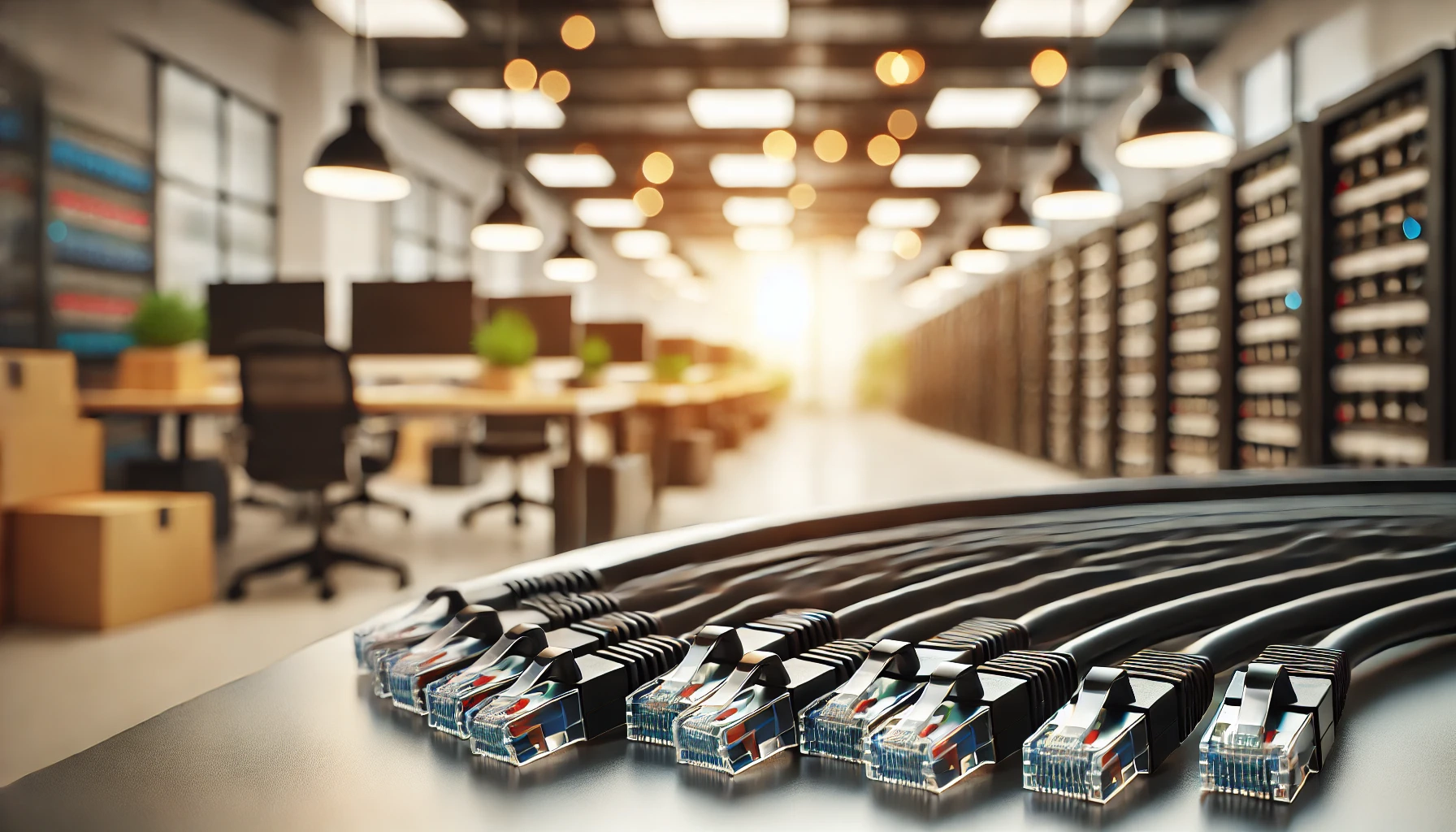 1m Siyah CAT6 Patch Kablo