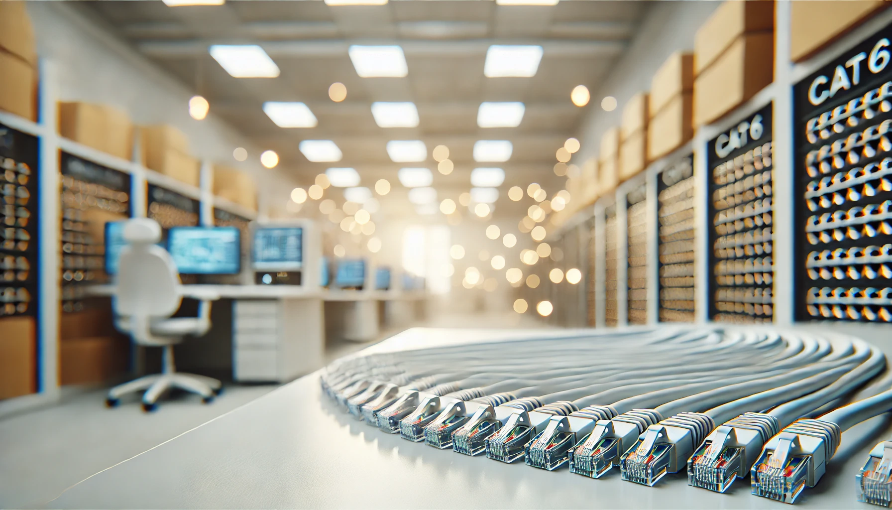 15m Beyaz CAT6 Patch Kablo