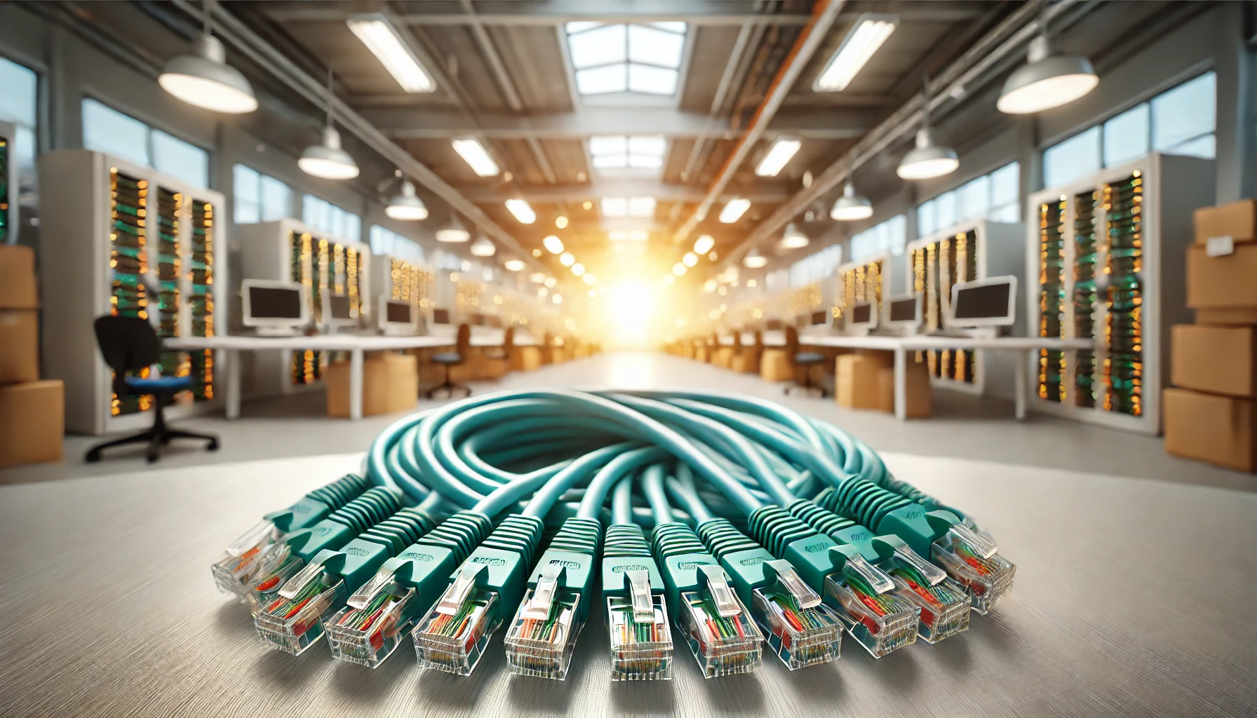 15m Yeşil CAT6 Patch Kablo