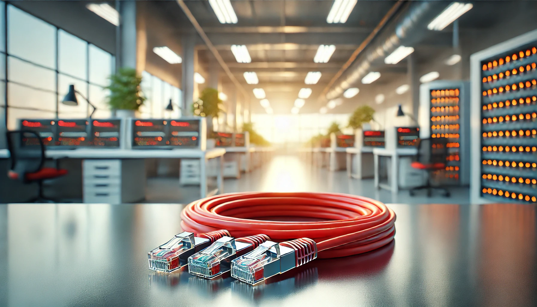 2m Kırmızı CAT6 Patch Kablo