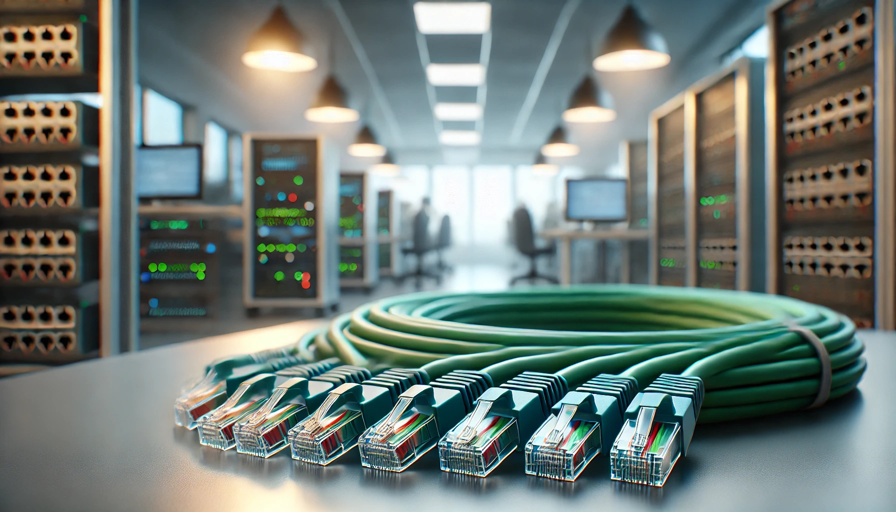 CAT6 Patch Kablo, 30 metre, Yeşil