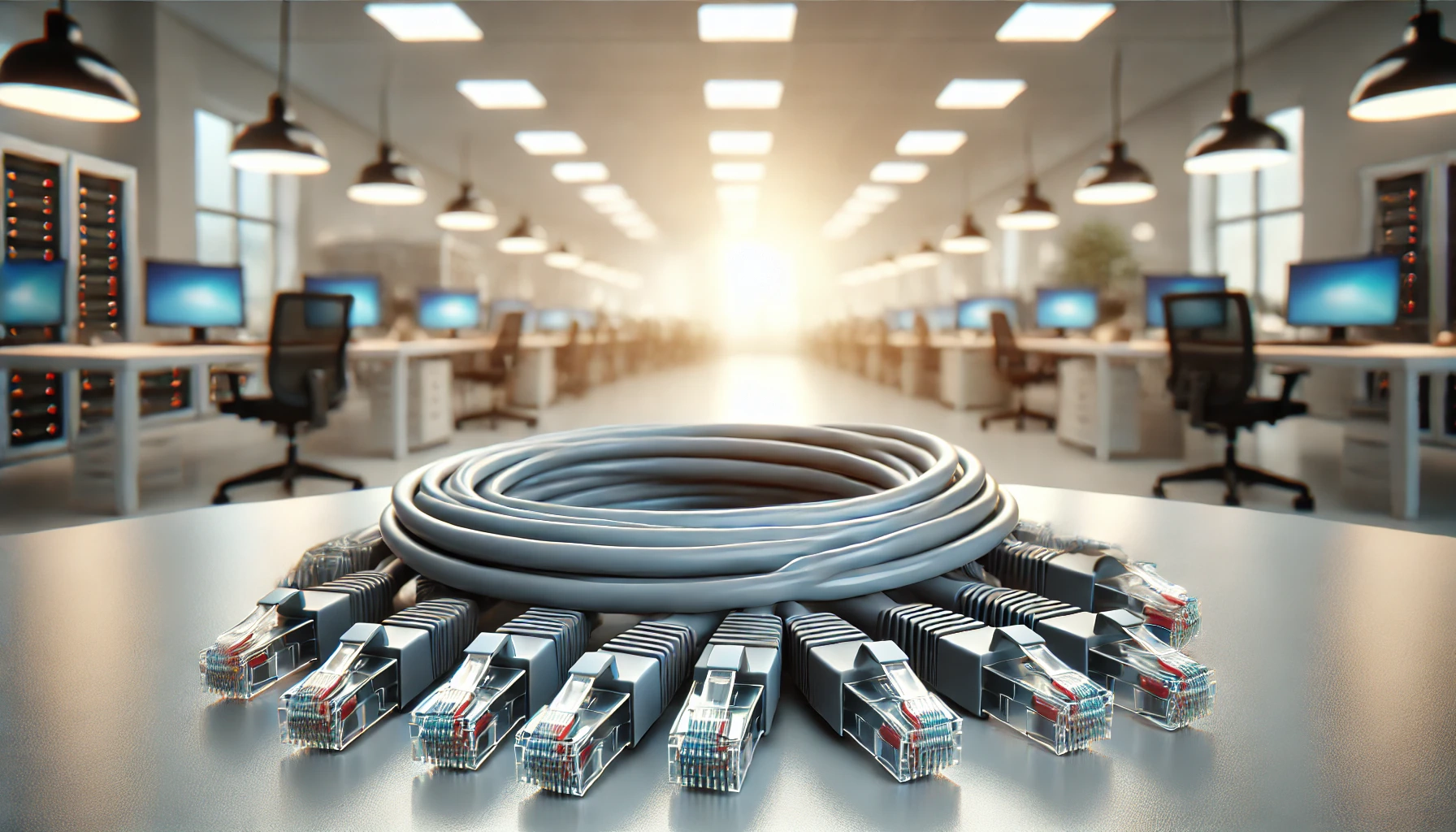 30cm Gri CAT6 Patch Kablo