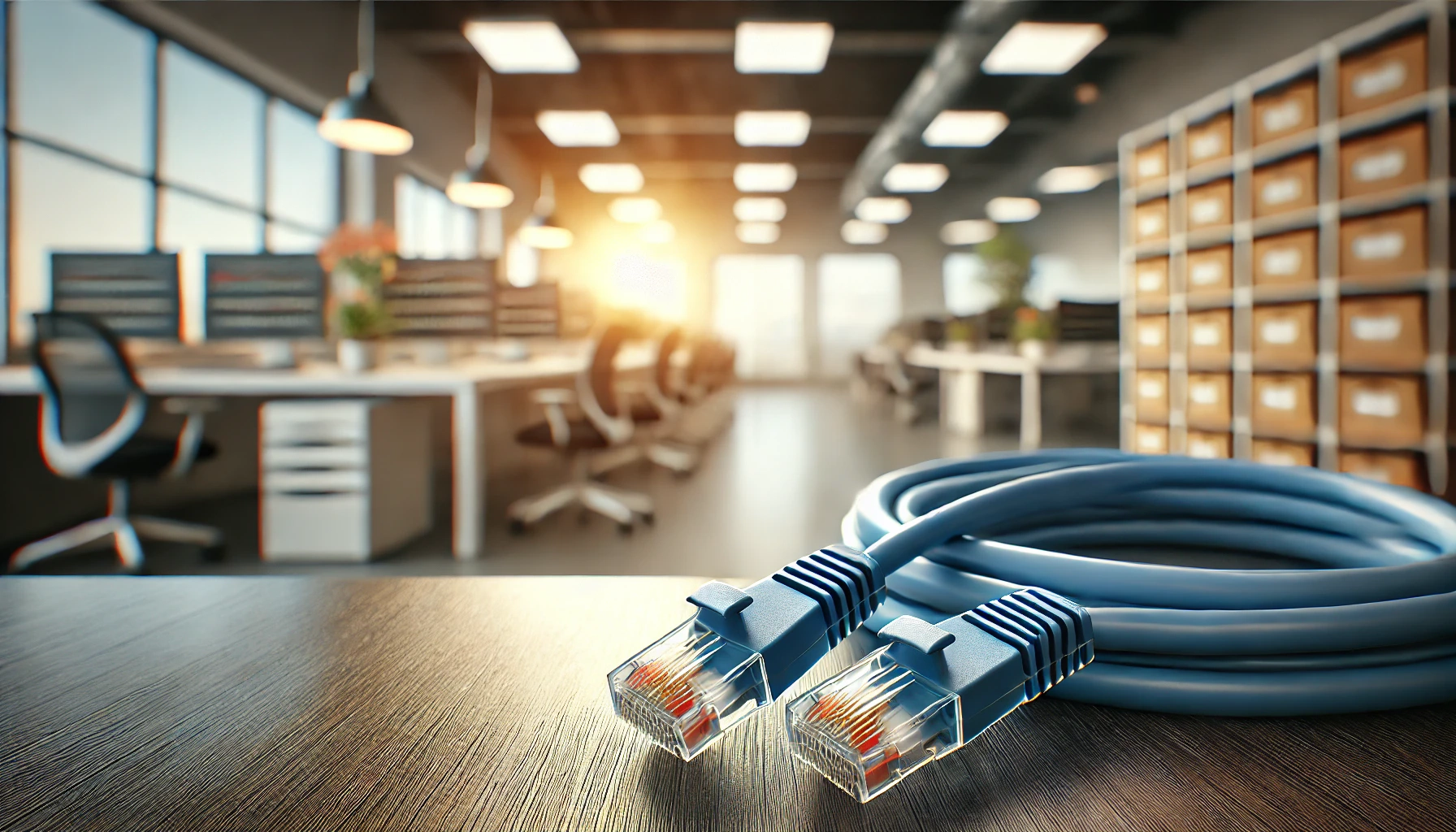 5m Mavi CAT6 Patch Kablo