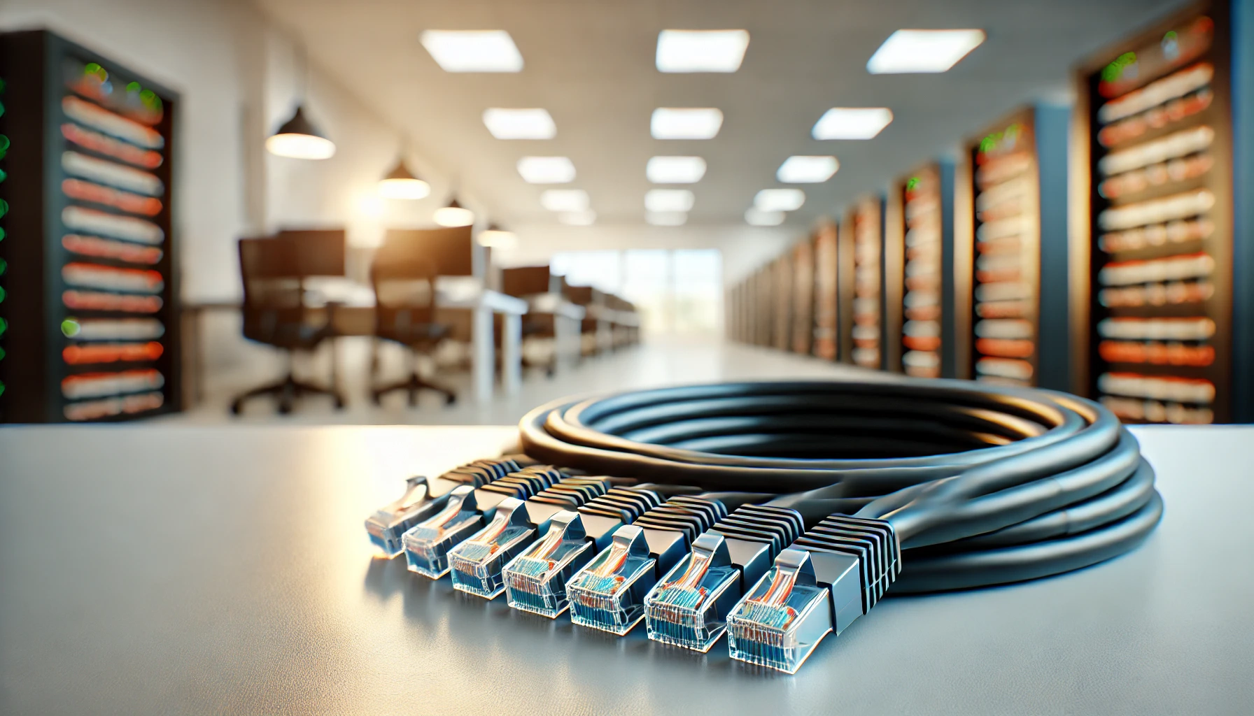 CAT6 Patch Kablo, 5 metre, Siyah