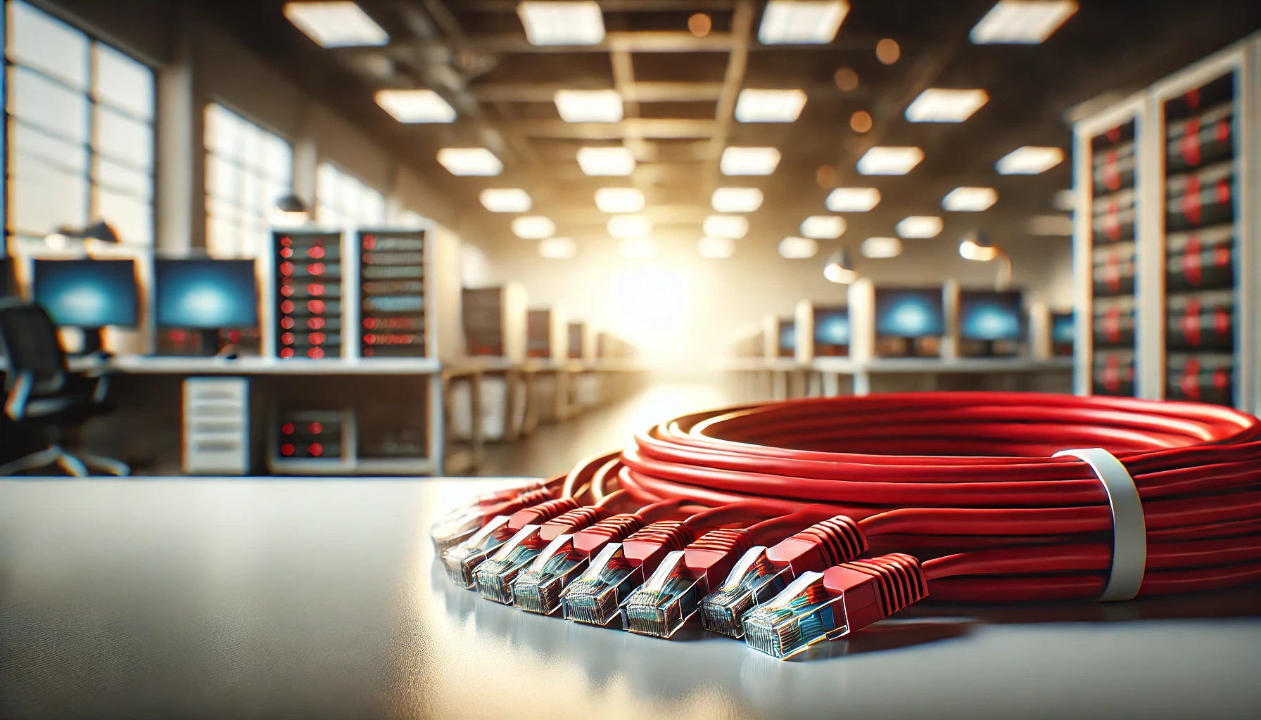 50cm Kırmızı CAT6 Patch Kablo