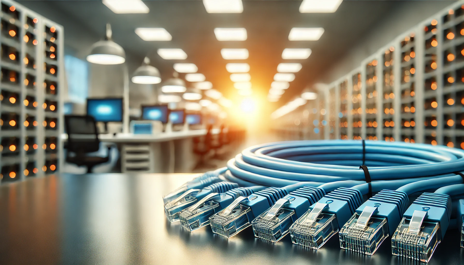 50cm Mavi CAT6 Patch Kablo