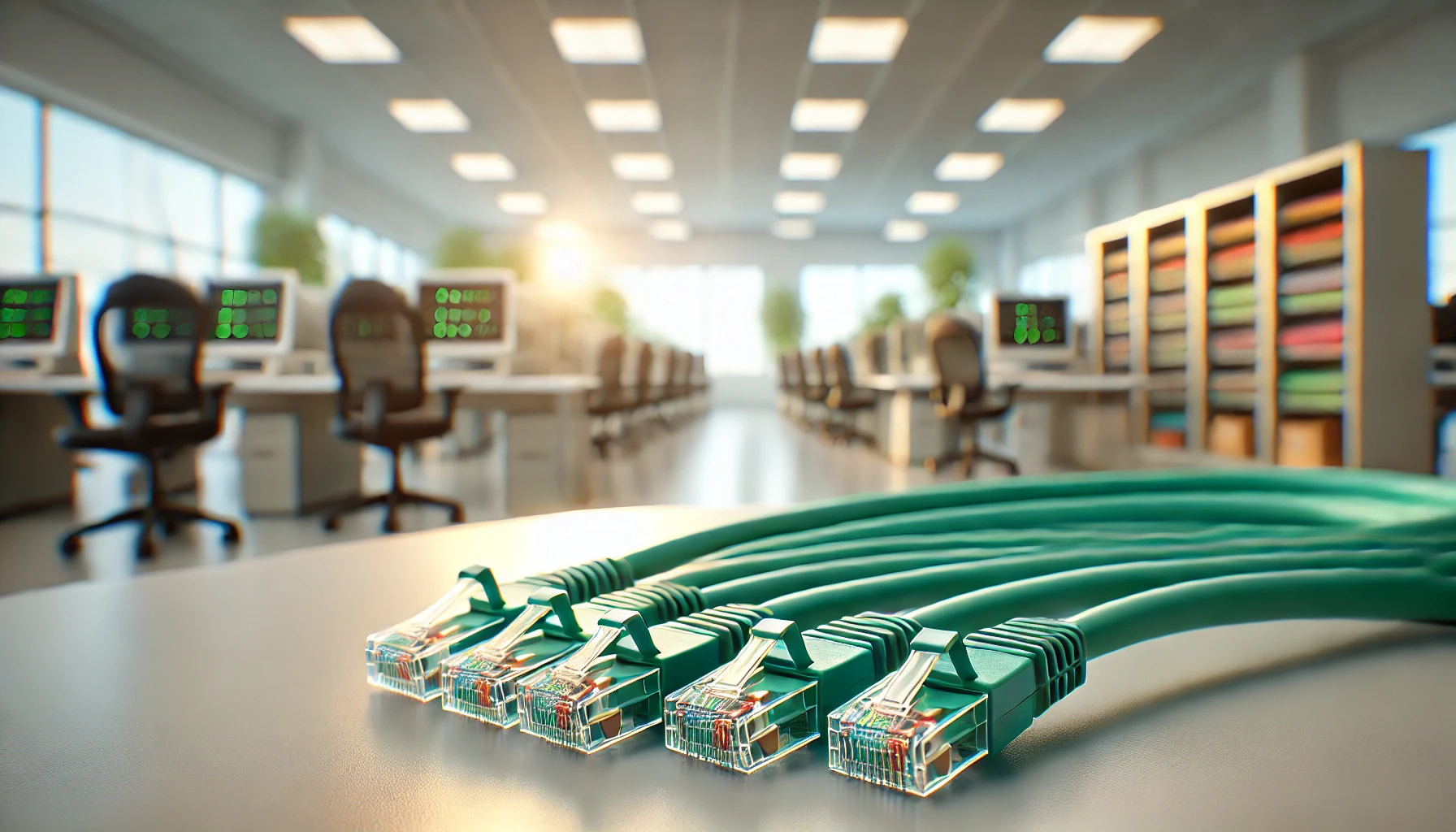 50m Yeşil CAT6 Patch Kablo