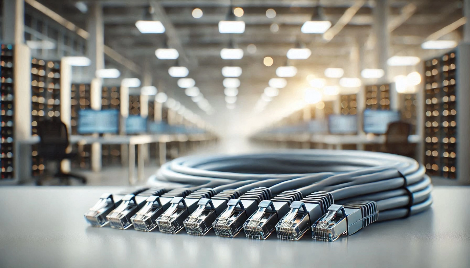 15m Gri F/FTP CAT6A Patch Kablo