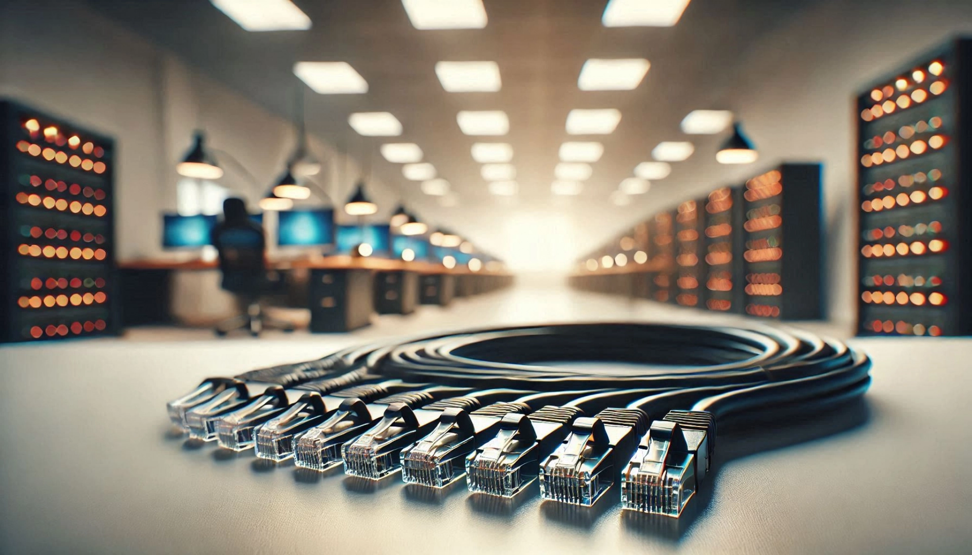 20cm Siyah F/FTP CAT6A Patch Kablo 