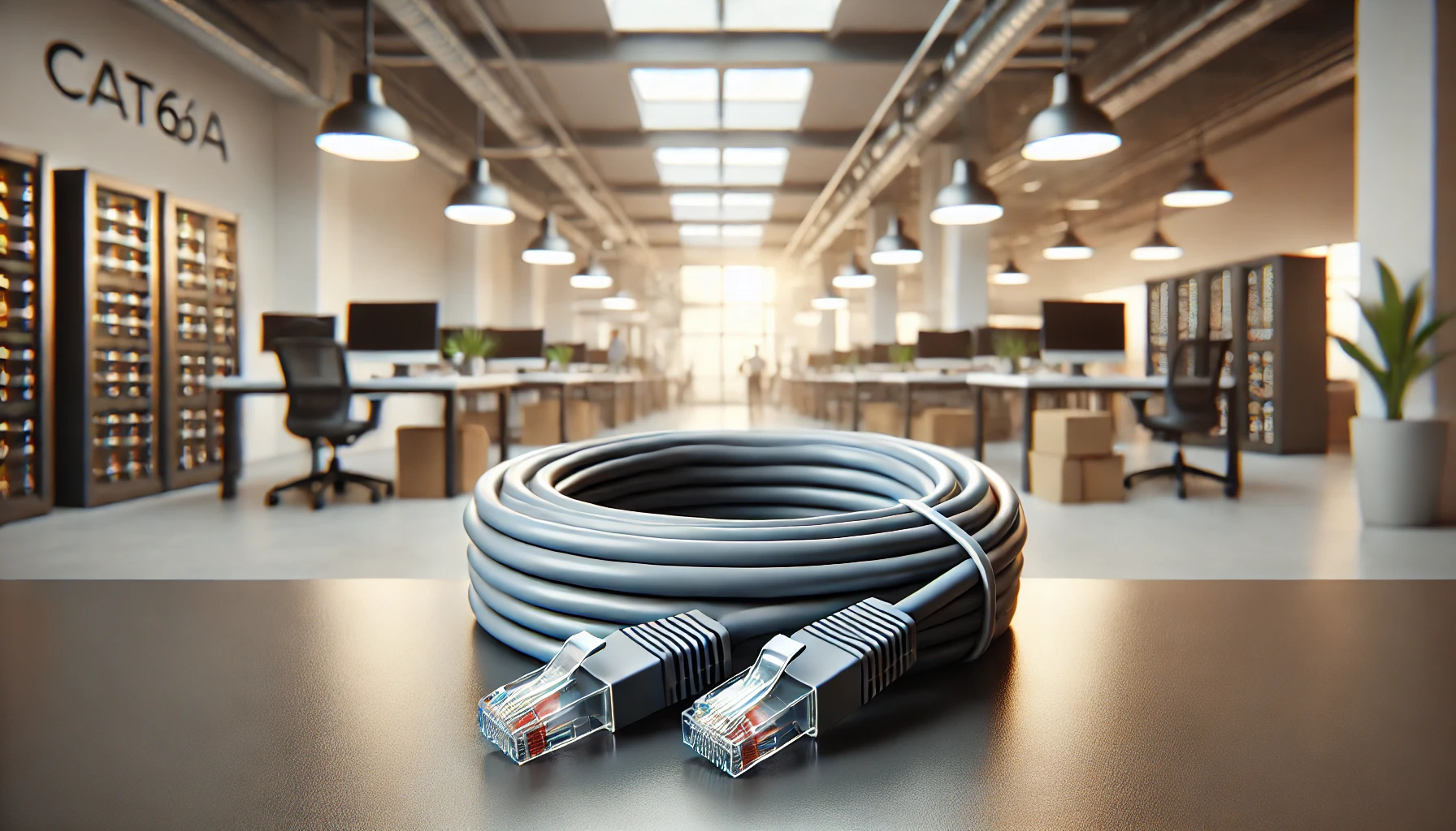 30cm Gri F/FTP CAT6A Patch Kablo