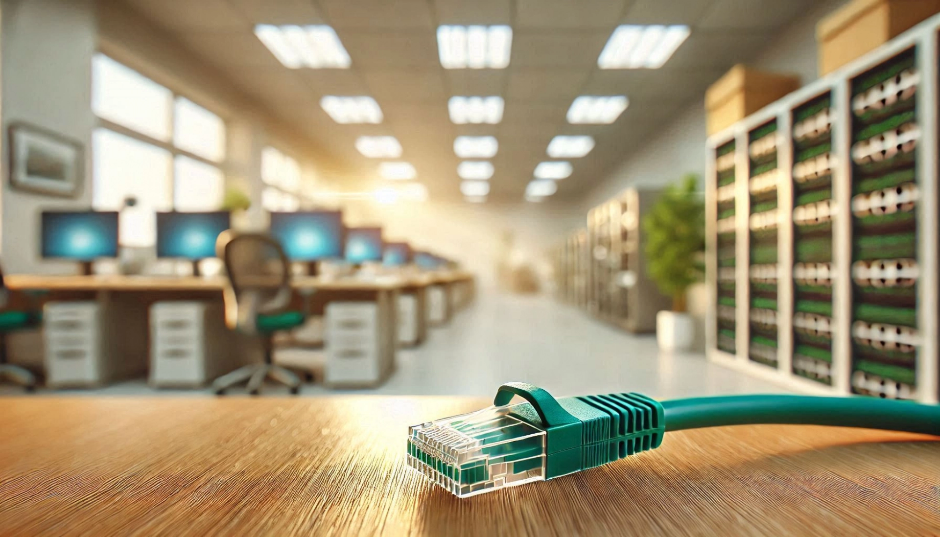 CAT6A F/FTP Patch Kablo - 50cm, Yeşil