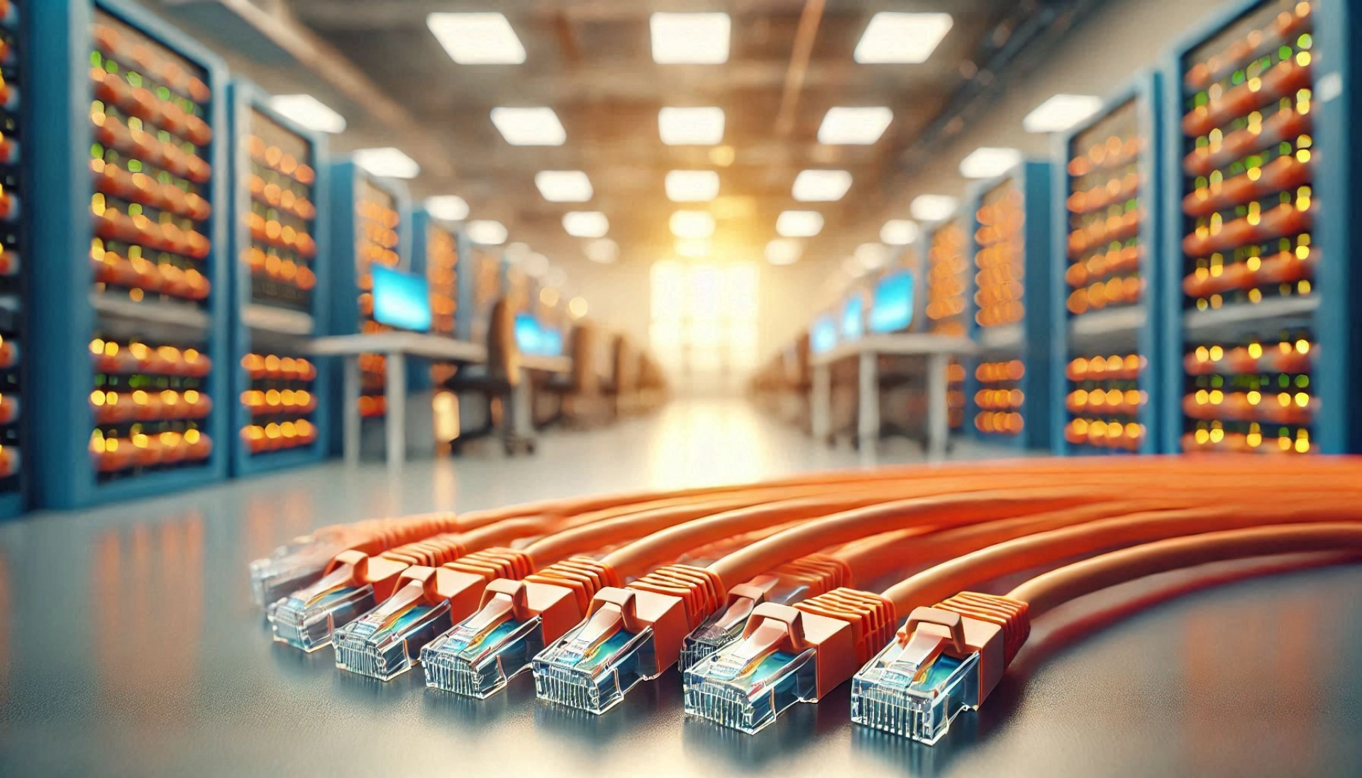 1m Turuncu F/UTP Patch Kablo CAT6A