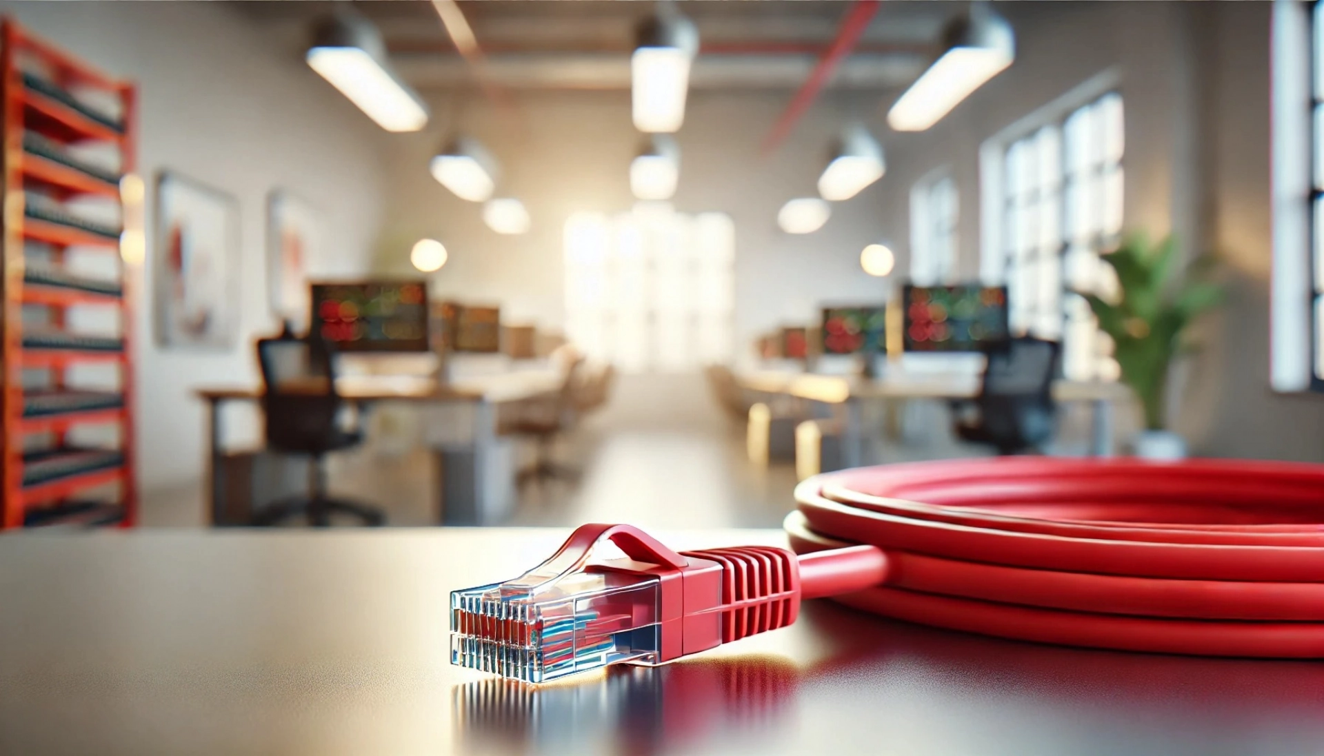 10m Kırmızı F/UTP CAT6A Patch Kablo