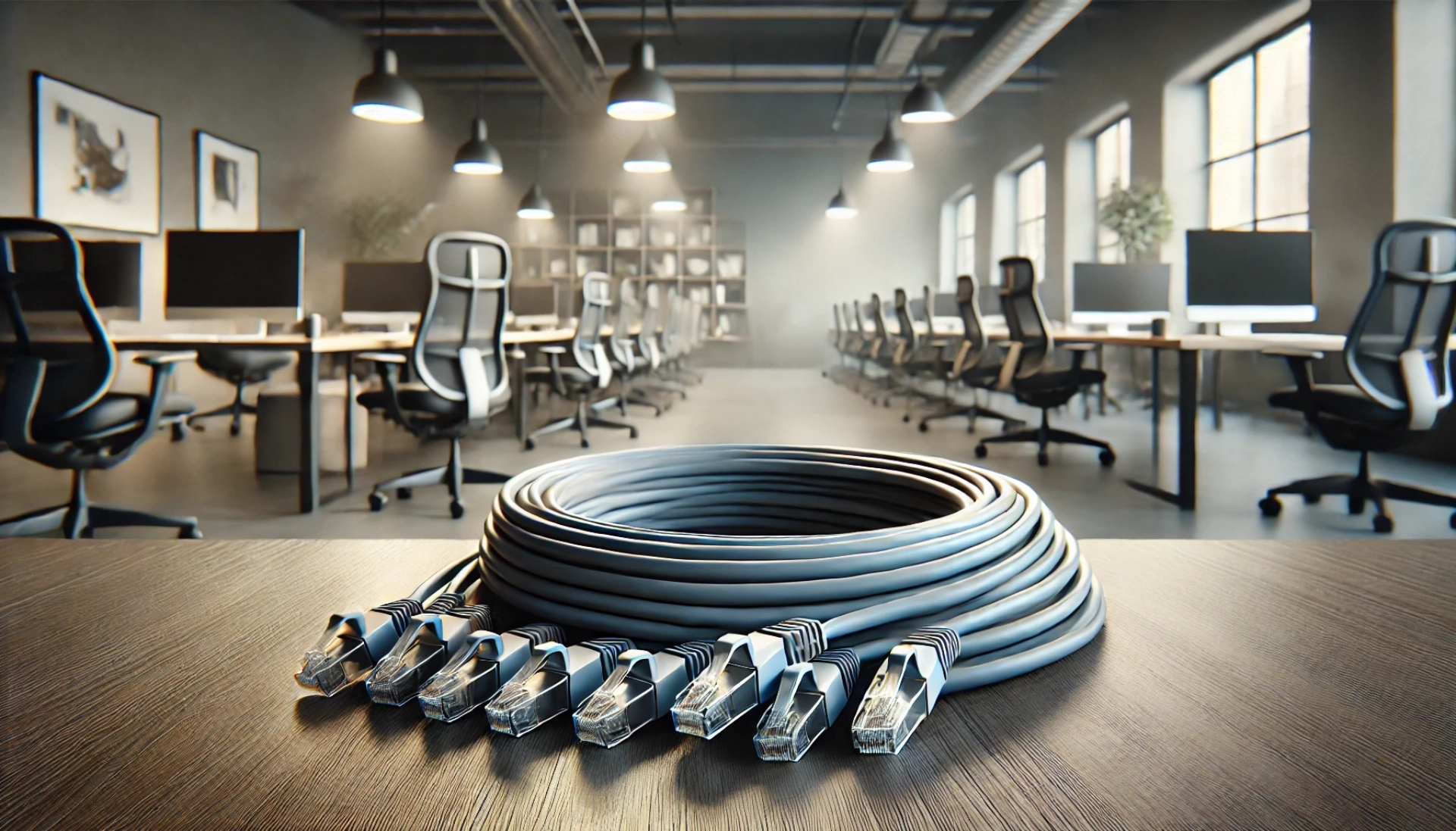 CAT6A F/UTP Patch Kablo - 30 metre, Gri