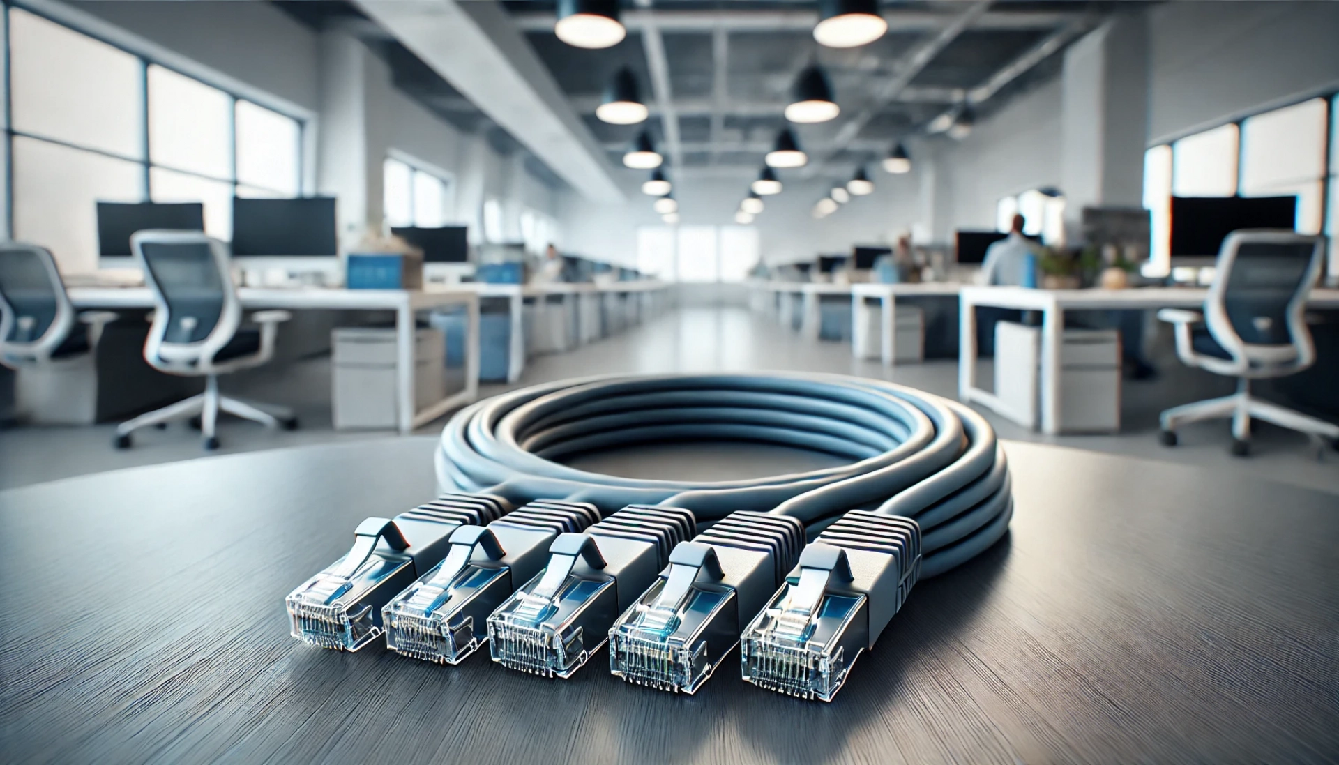 CAT6A F/UTP Patch Kablo - 5 metre, Gri