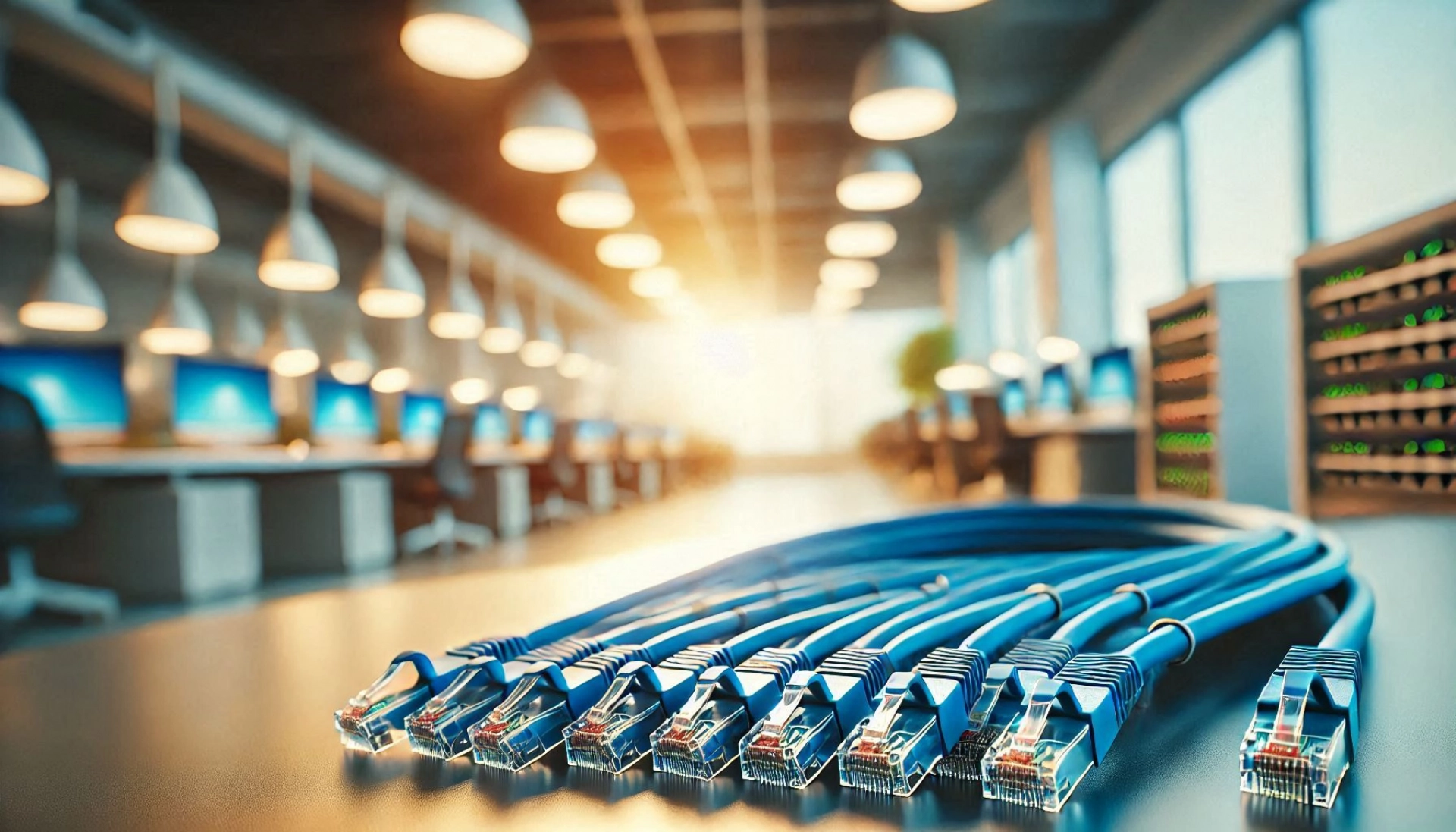 CAT6A F/UTP Patch Kablo - 5 metre, Mavi