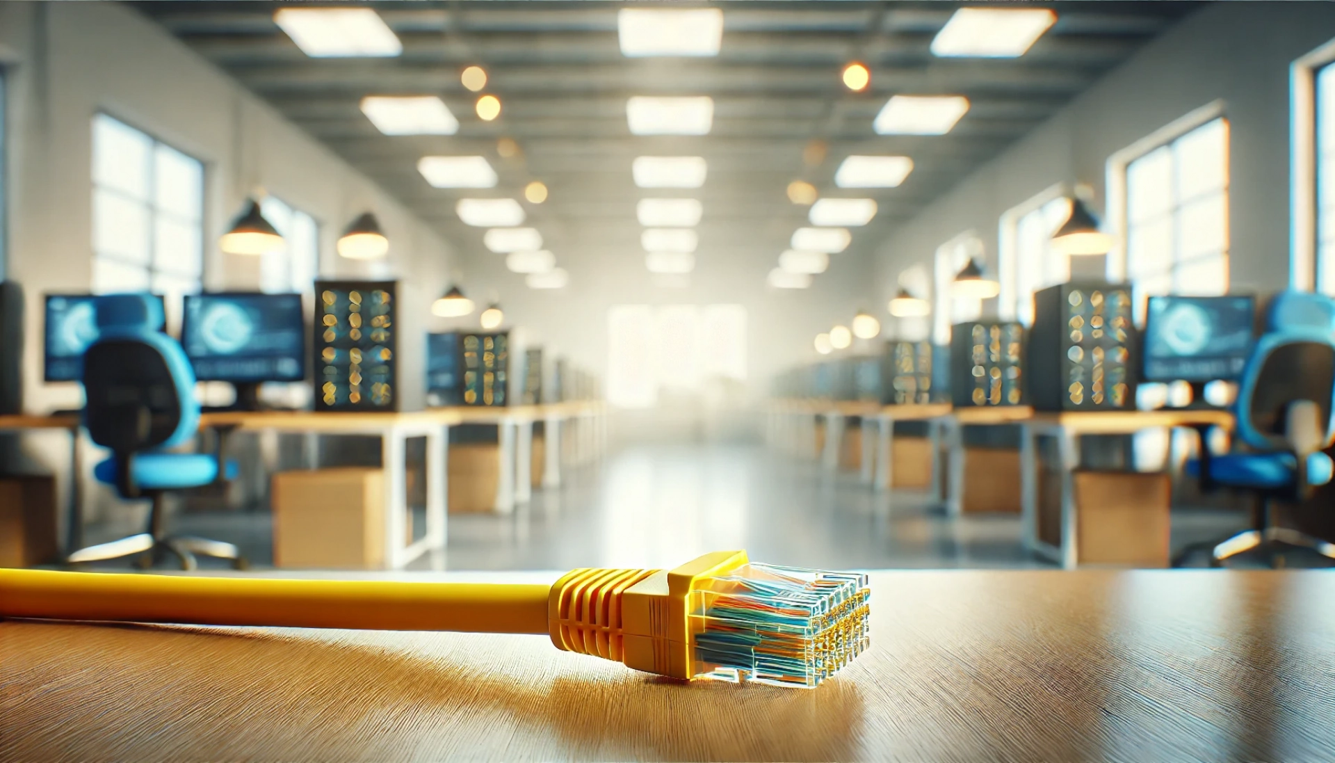 5m Sarı F/UTP CAT6A Patch Kablo