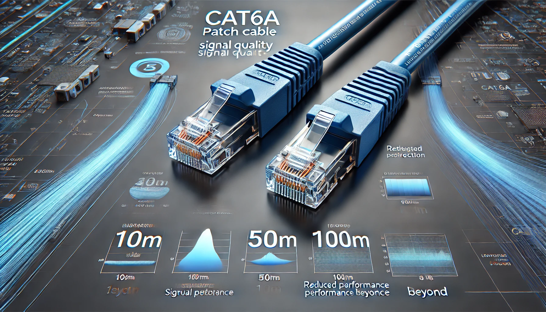 CAT6A Kablo Uzunluğu ve Veri İletimi Performansı