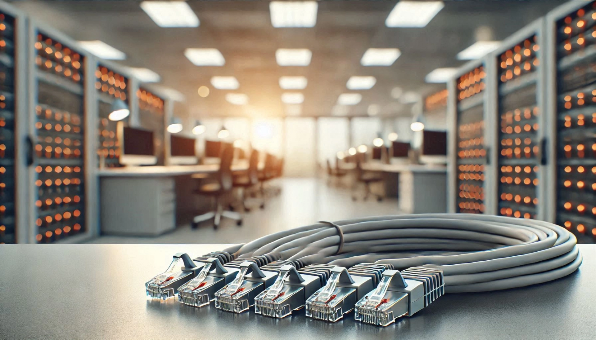 20m Gri S/FTP CAT6A Patch Kablo