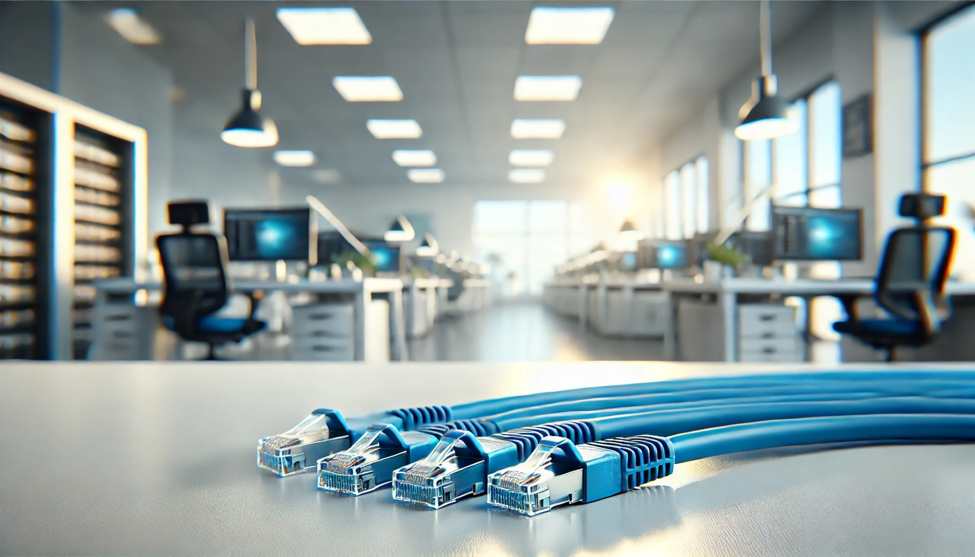 CAT6A S/FTP Patch Kablo - 25cm, Mavi
