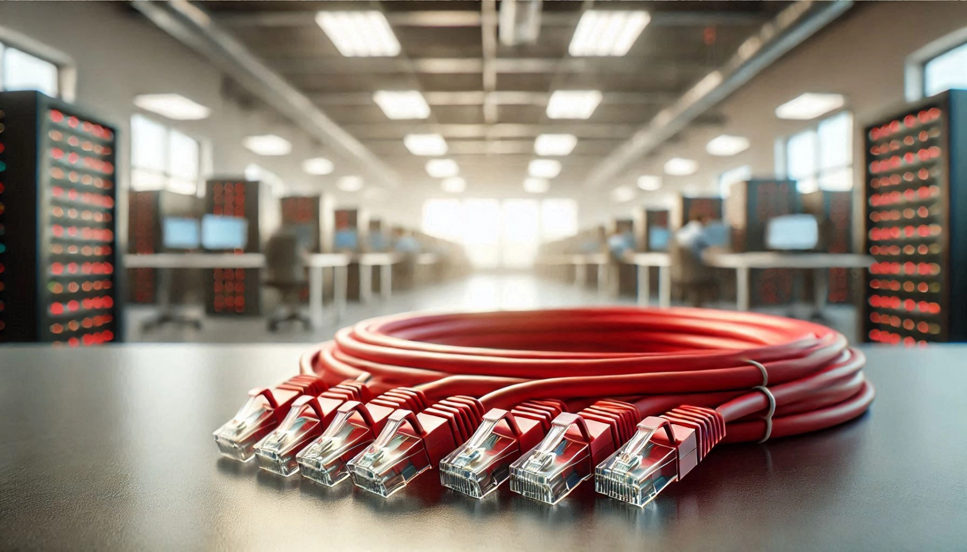 CAT6A S/FTP Patch Kablo - 3 metre, Kırmızı