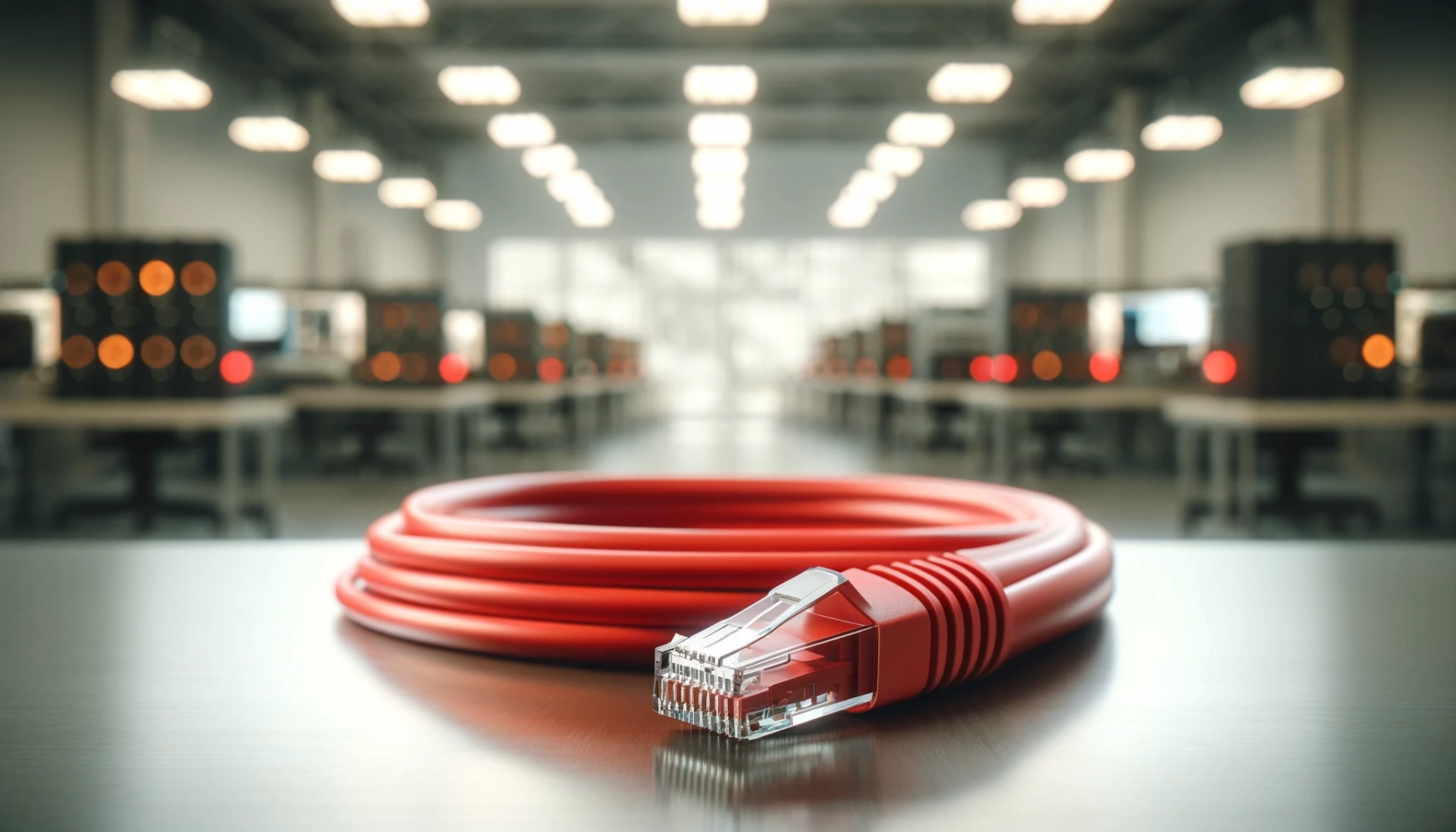 CAT6A S/FTP Patch Kablo - 5 metre, Kırmızı