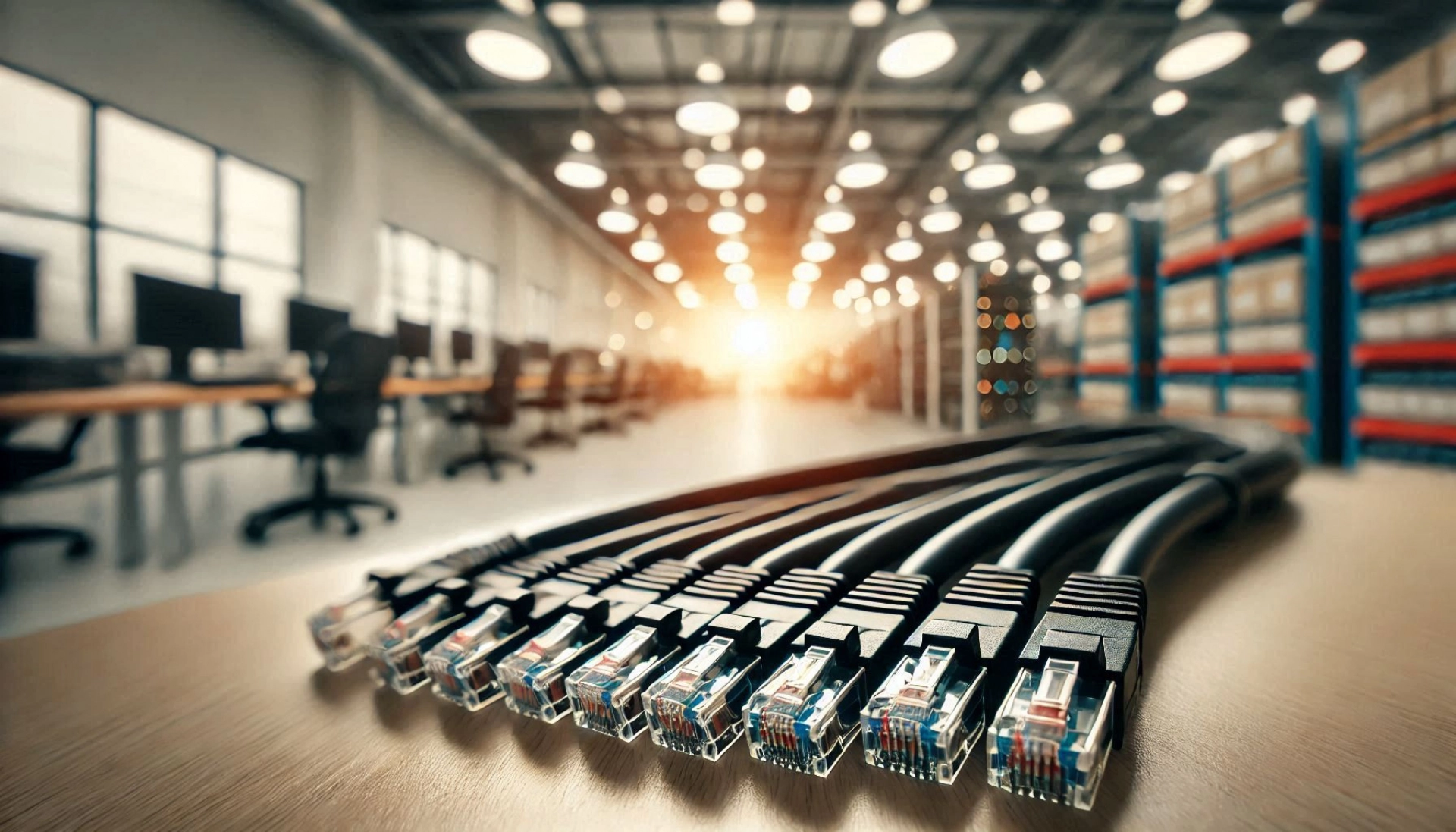 50m Siyah S/FTP CAT6A Patch Kablo