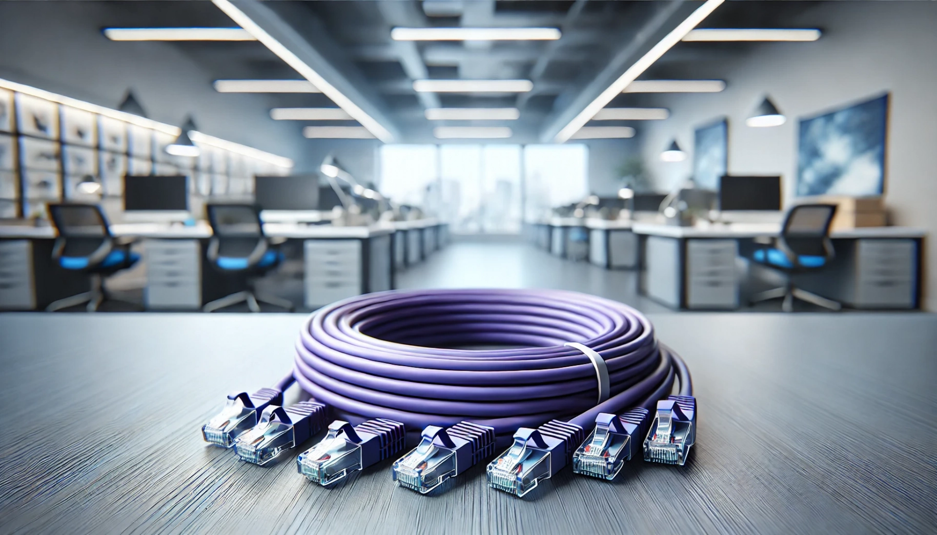 2m Mor S/UTP Patch Kablo CAT6A