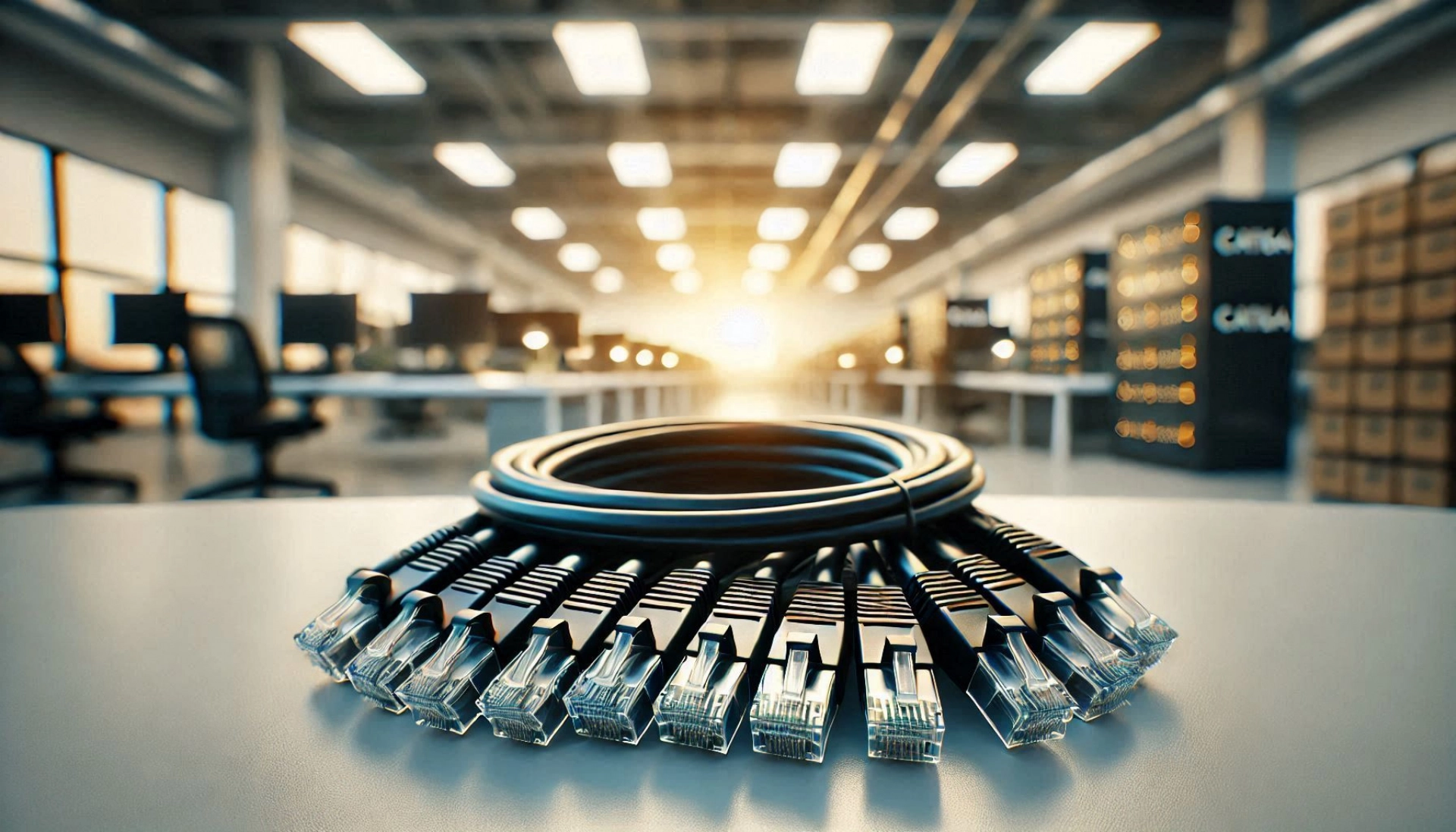 2m Siyah S/UTP CAT6A Patch Kablo