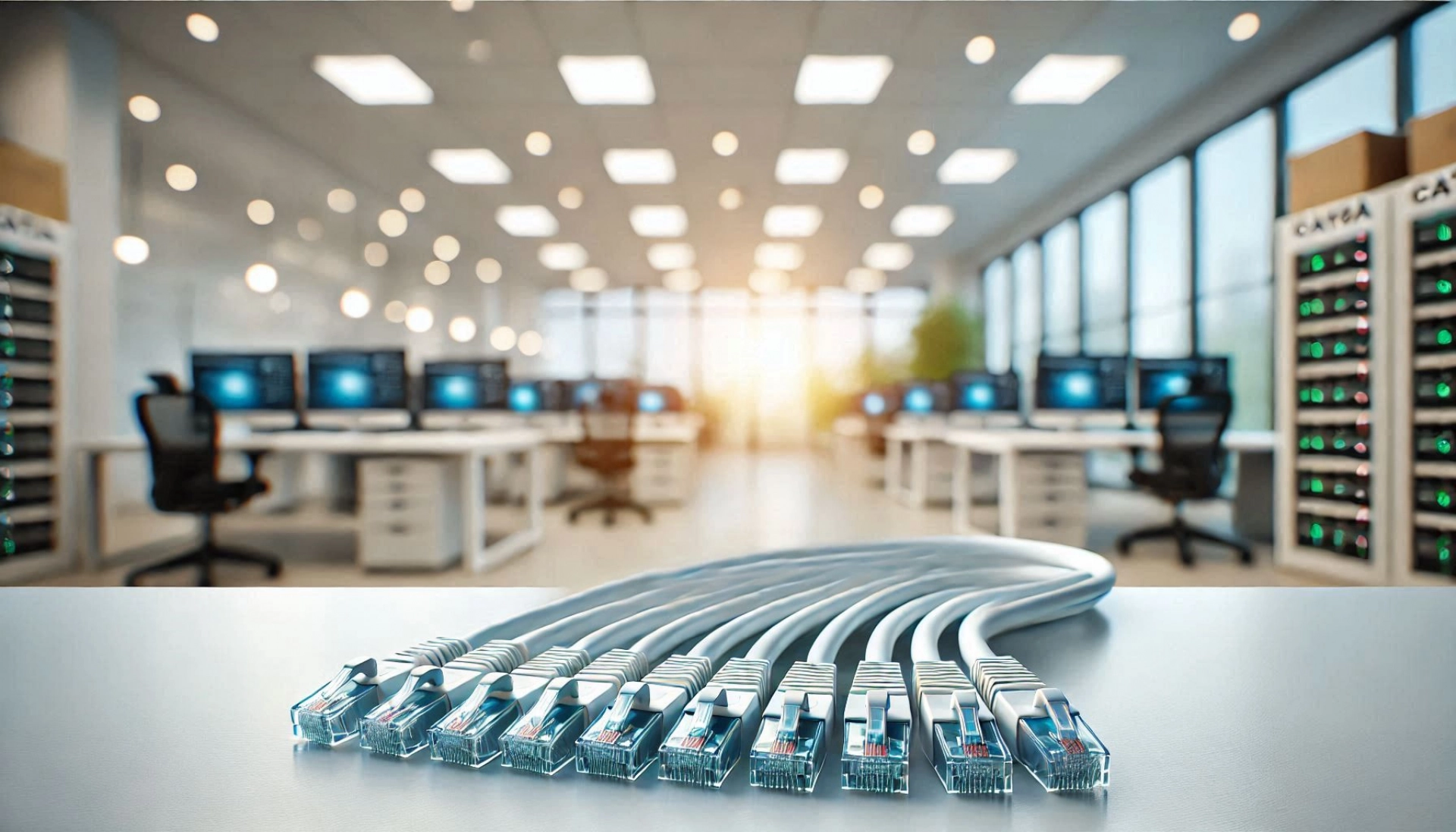 CAT6A S/UTP Patch Kablo - 20cm, Beyaz