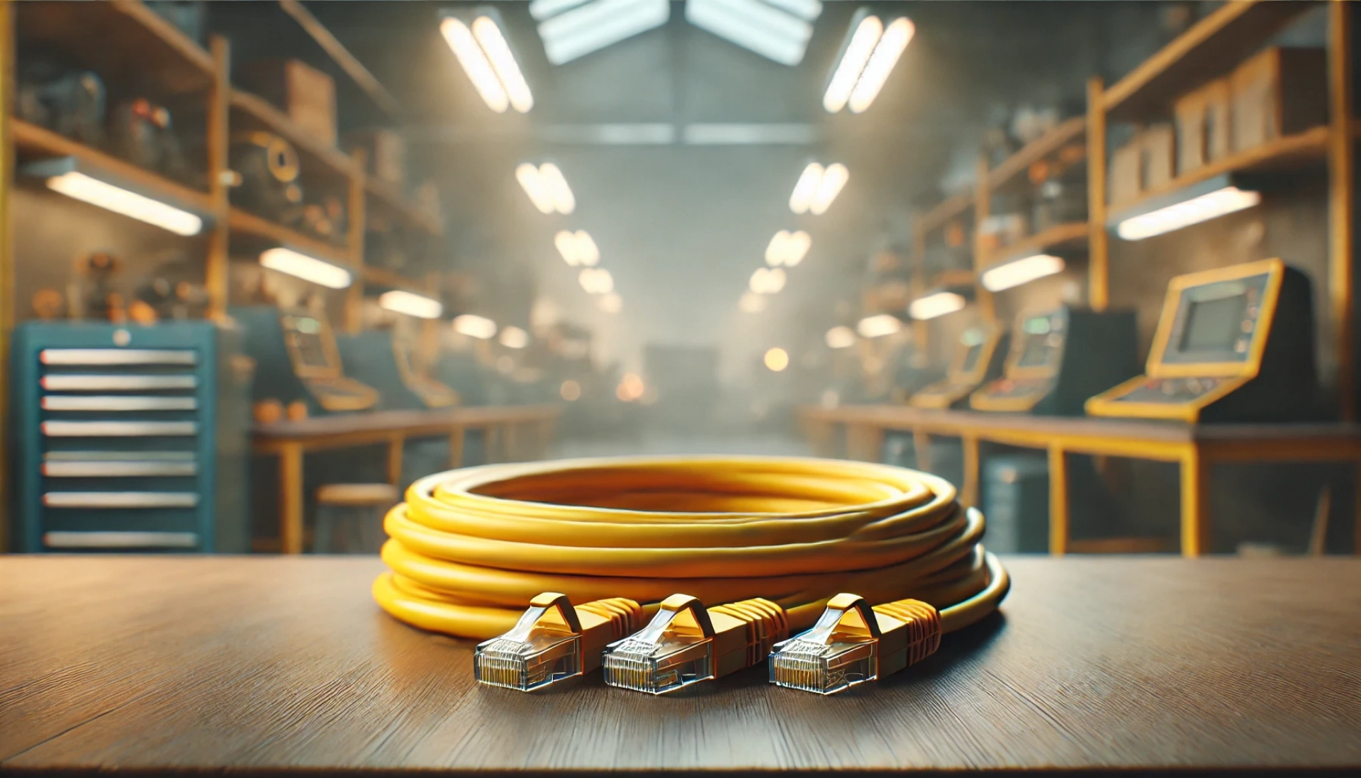 30m Sarı S/UTP CAT6A Patch Kablo 